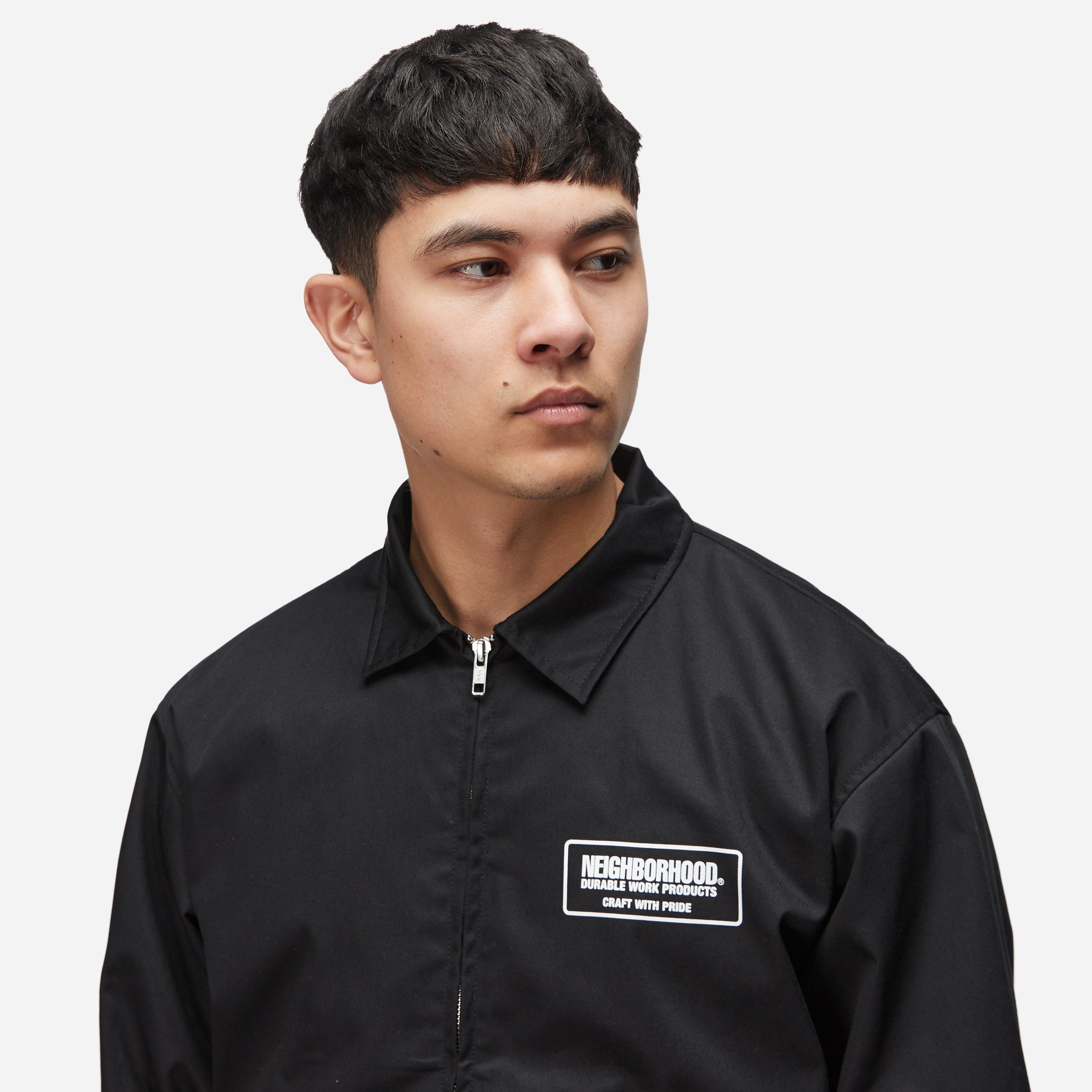 Neighborhood Zip Work Jacket in Black for Men | Lyst