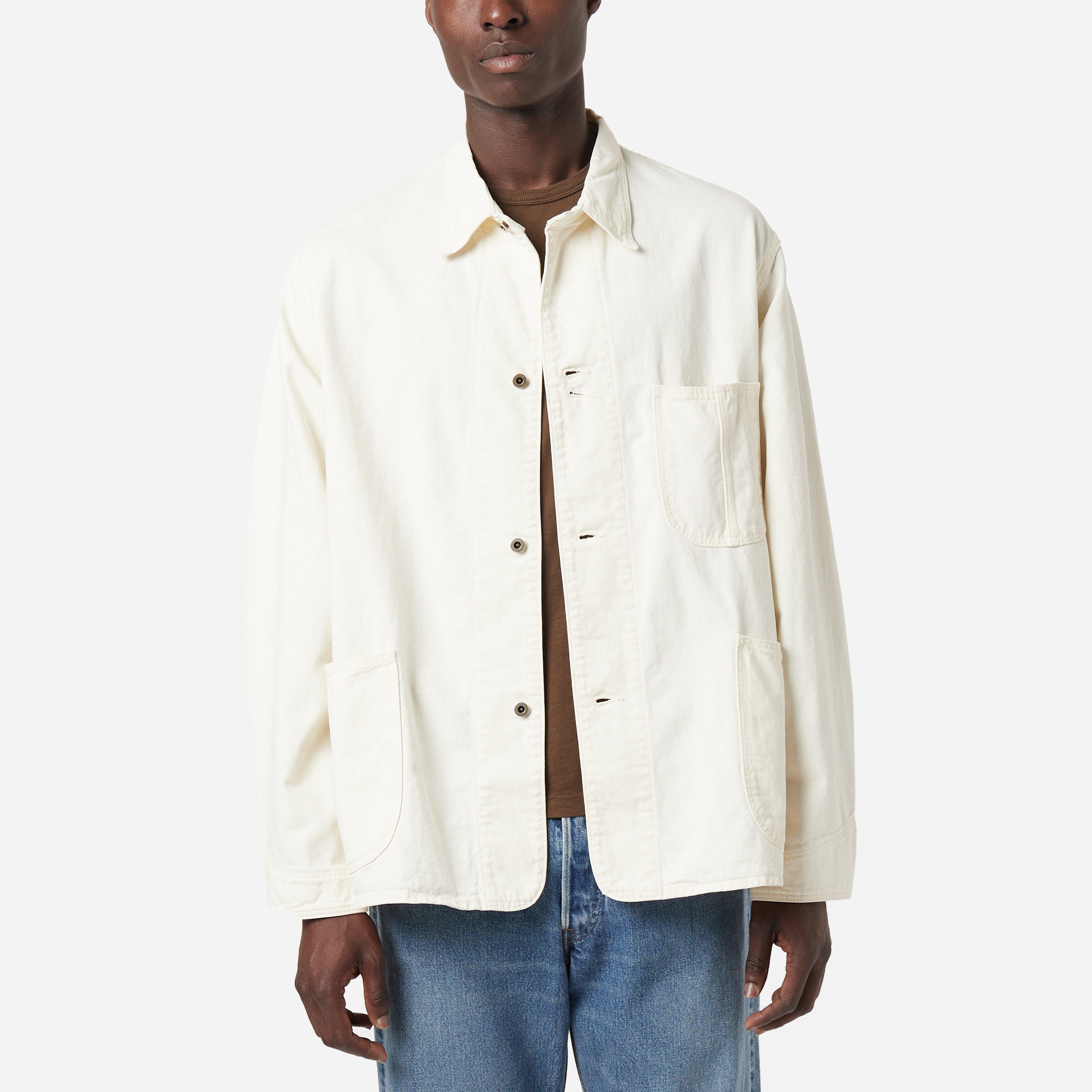 Orslow 1940's Denim Coverall Jacket in Natural for Men | Lyst