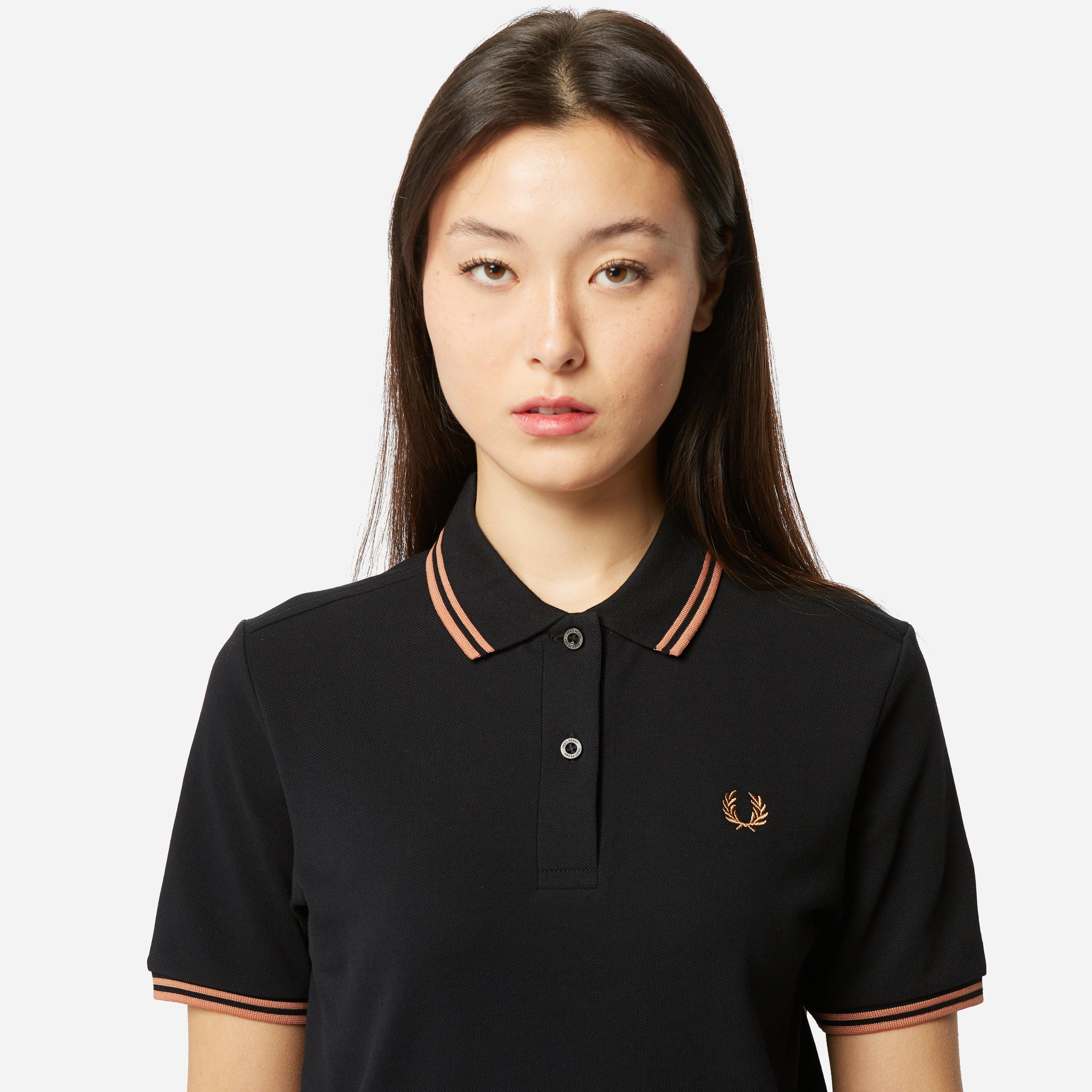 Fred Twin Tipped Polo Shirt Women's in Natural | Lyst