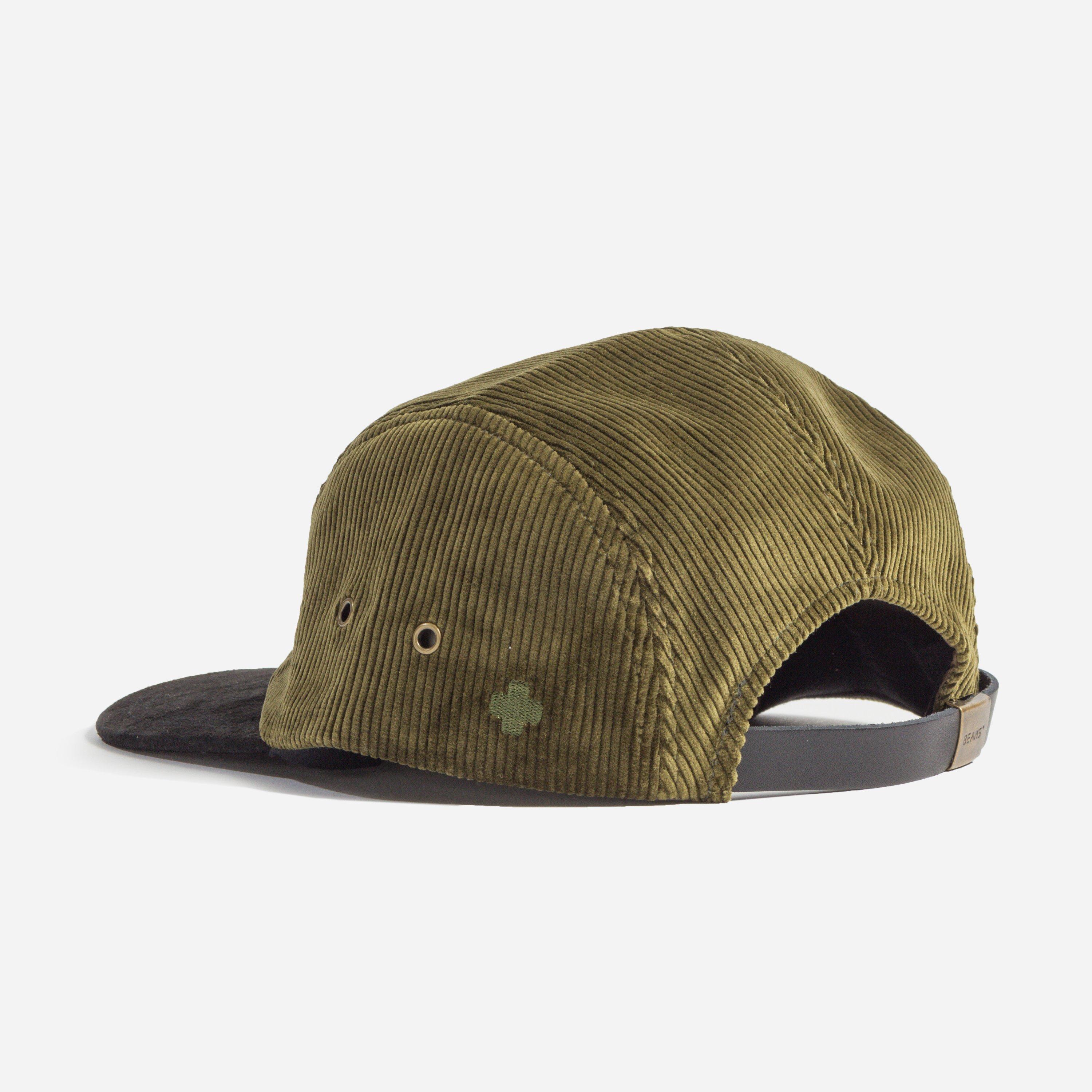 Beams Plus 5 Panel Suede Cord Cap in 