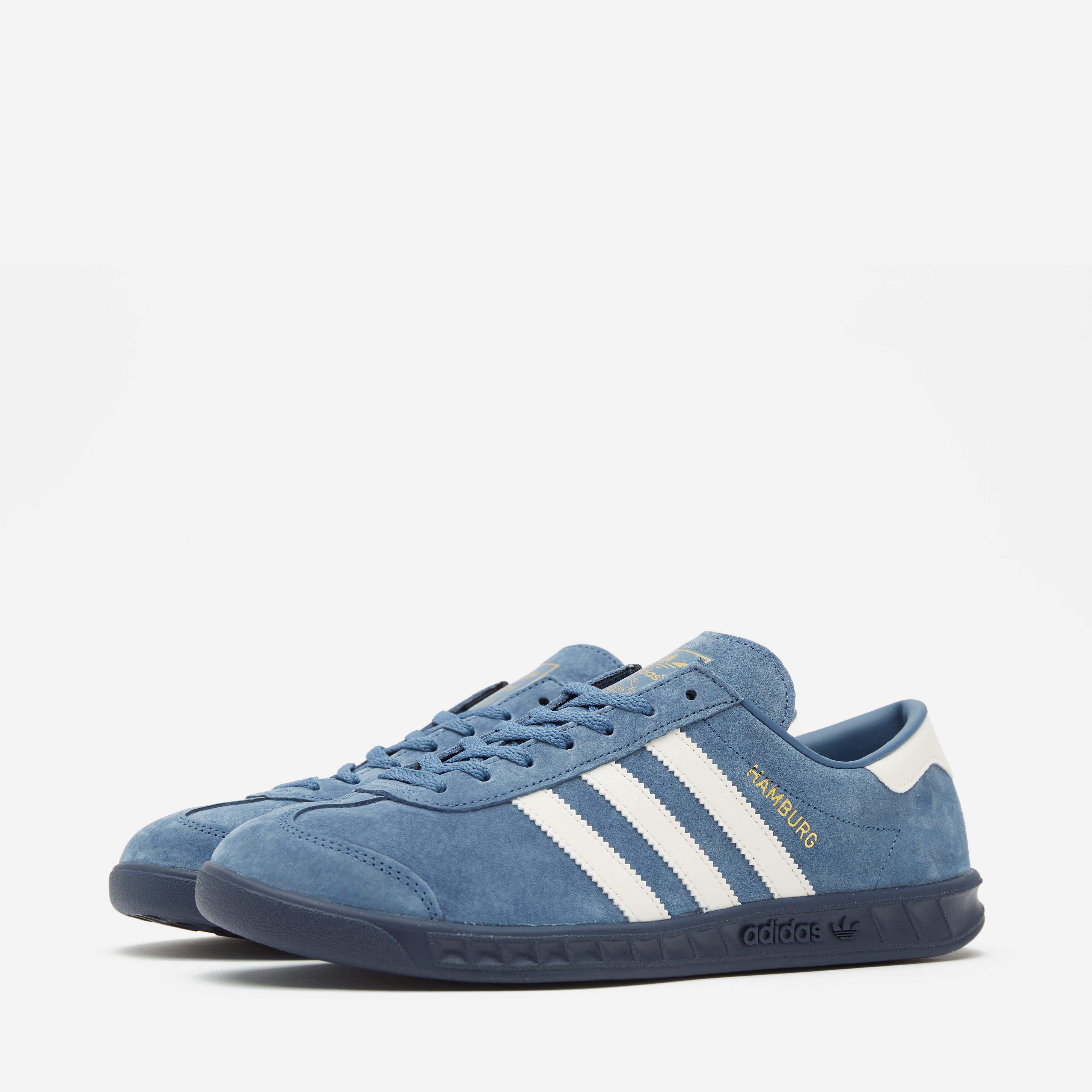 adidas Hamburg Sneakers in Blue for Men | Lyst