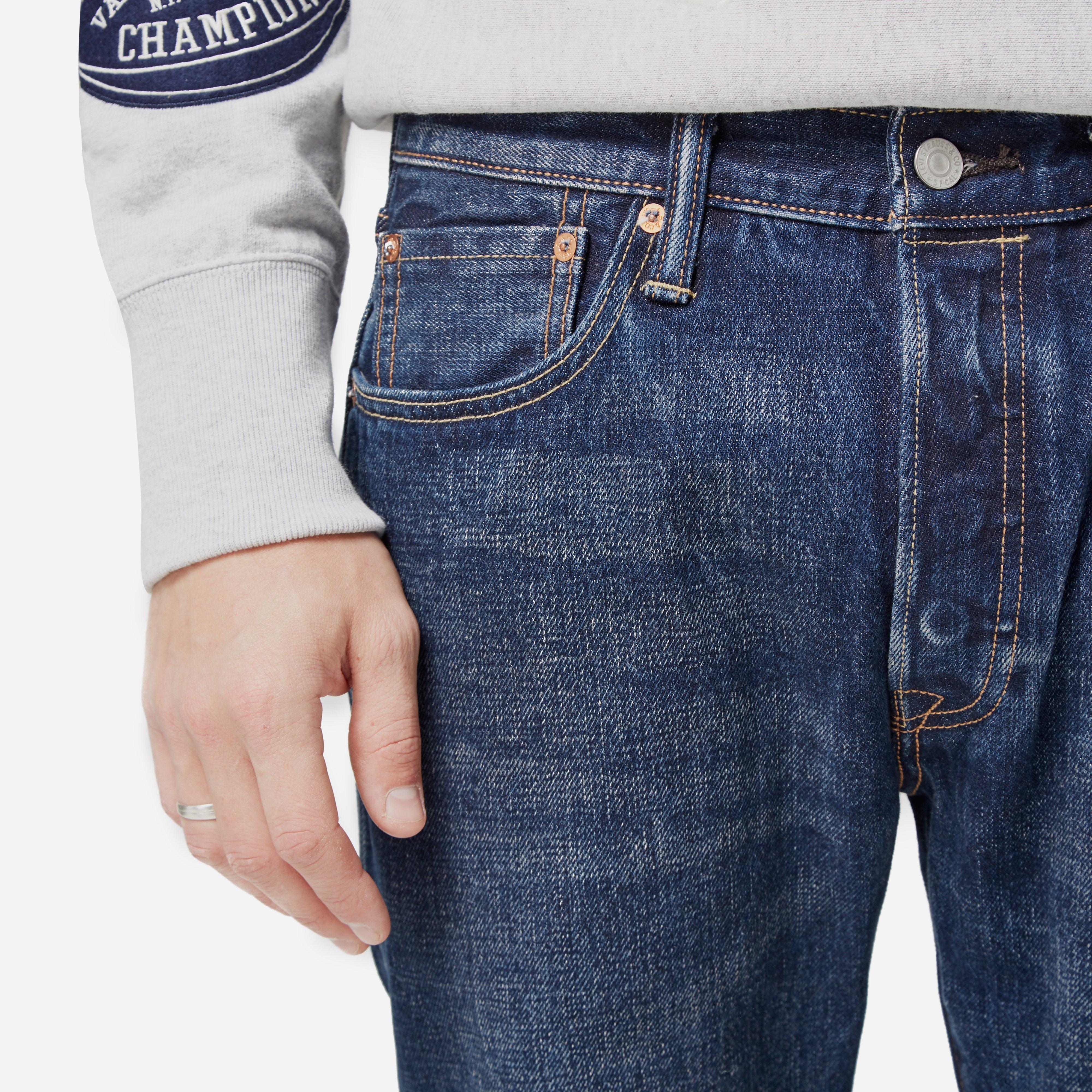 Levi's 501 Heavy Jam Original Fit Denim in Navy (Blue) for Men Lyst