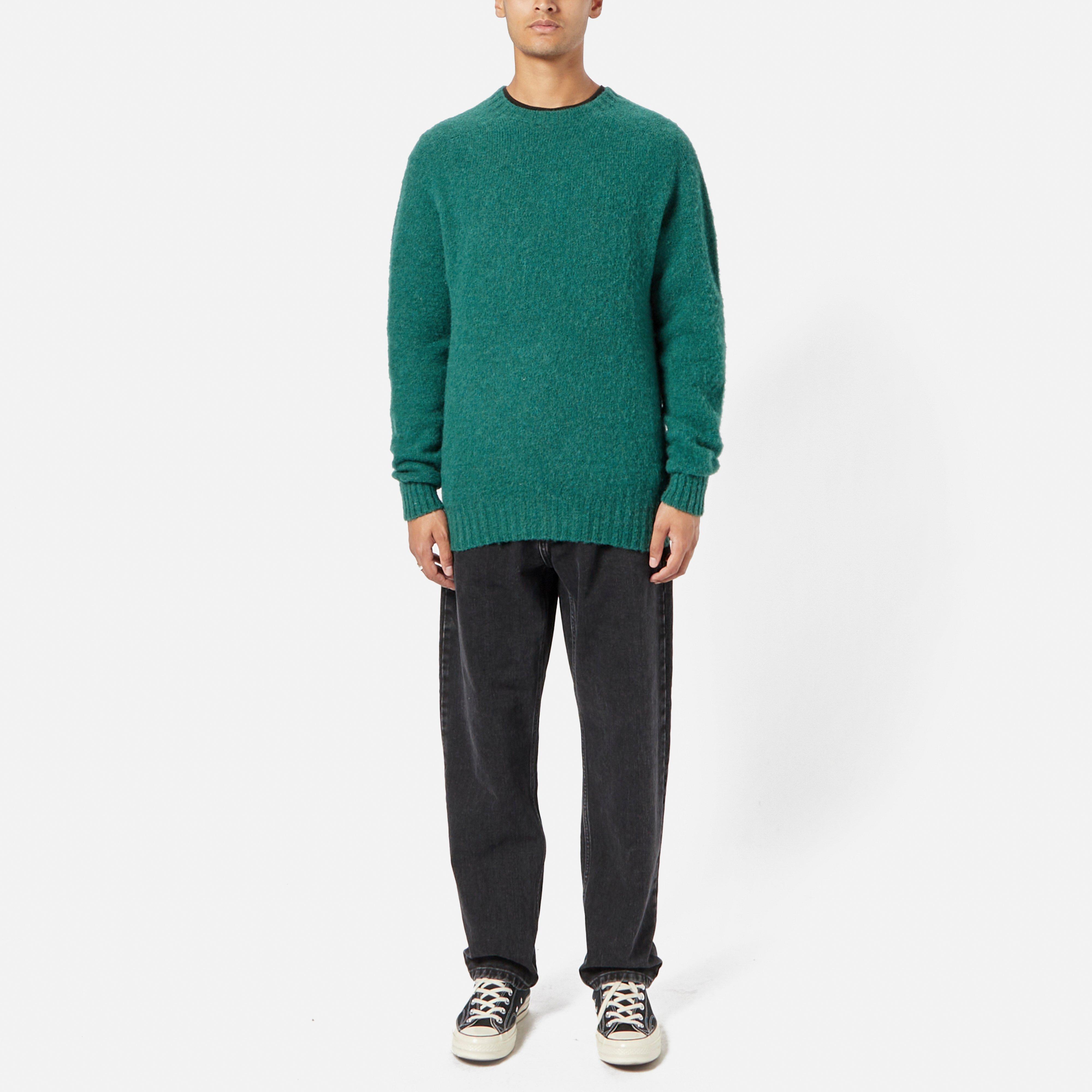 Howlin' Birth Of The Cool Knitted Sweatshirt in Green for Men | Lyst