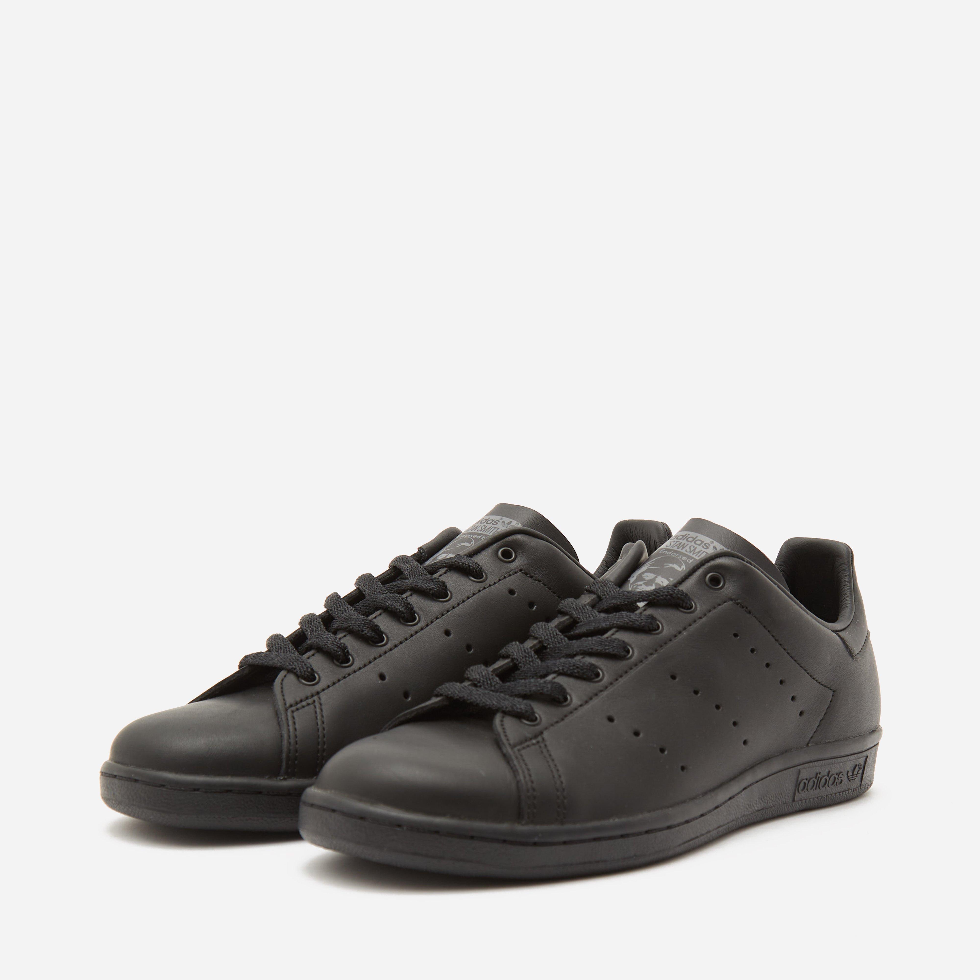 adidas Stan Smith in Black for Men Lyst