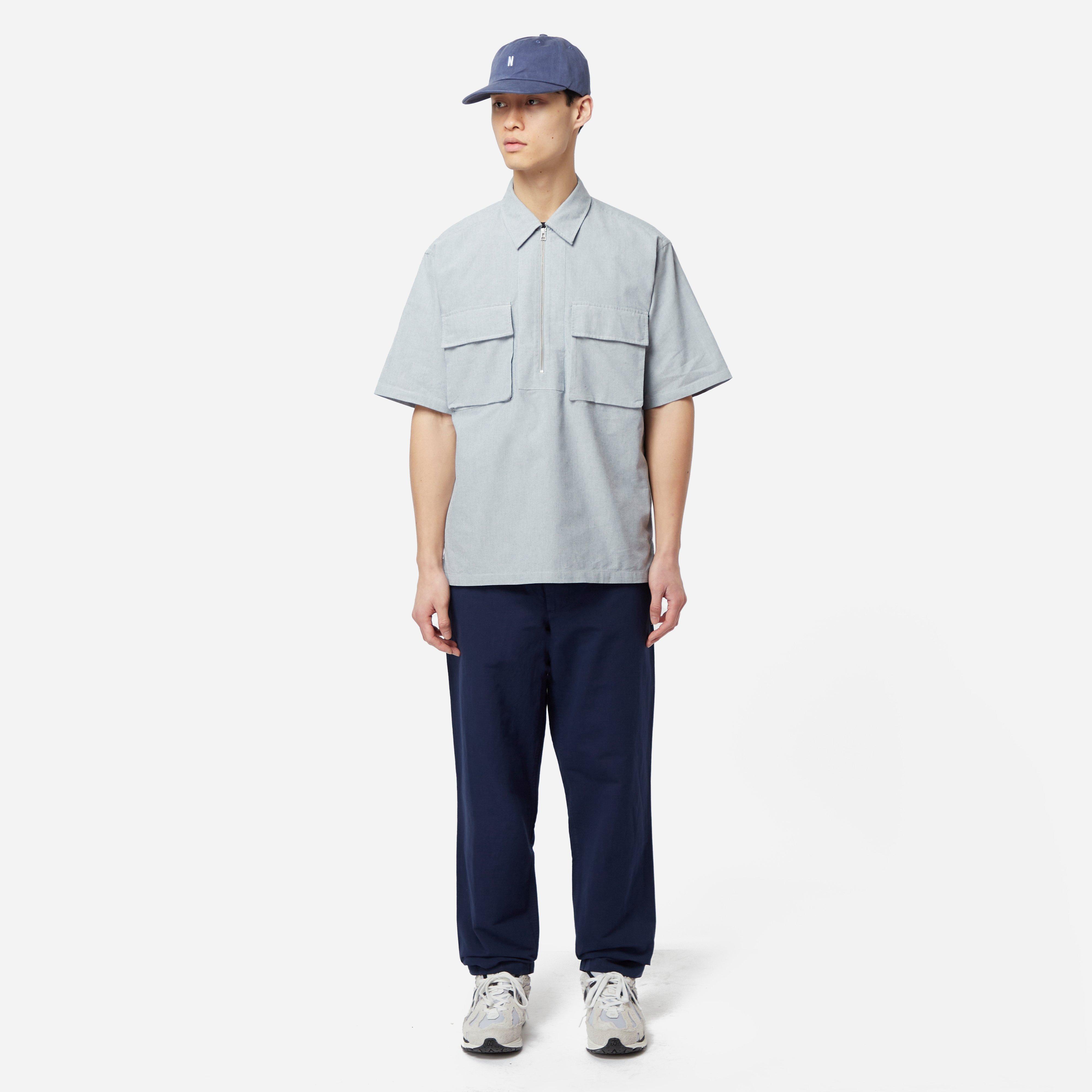 Norse Projects Ivan Cordura Tab Series Shirt in Blue for Men | Lyst UK