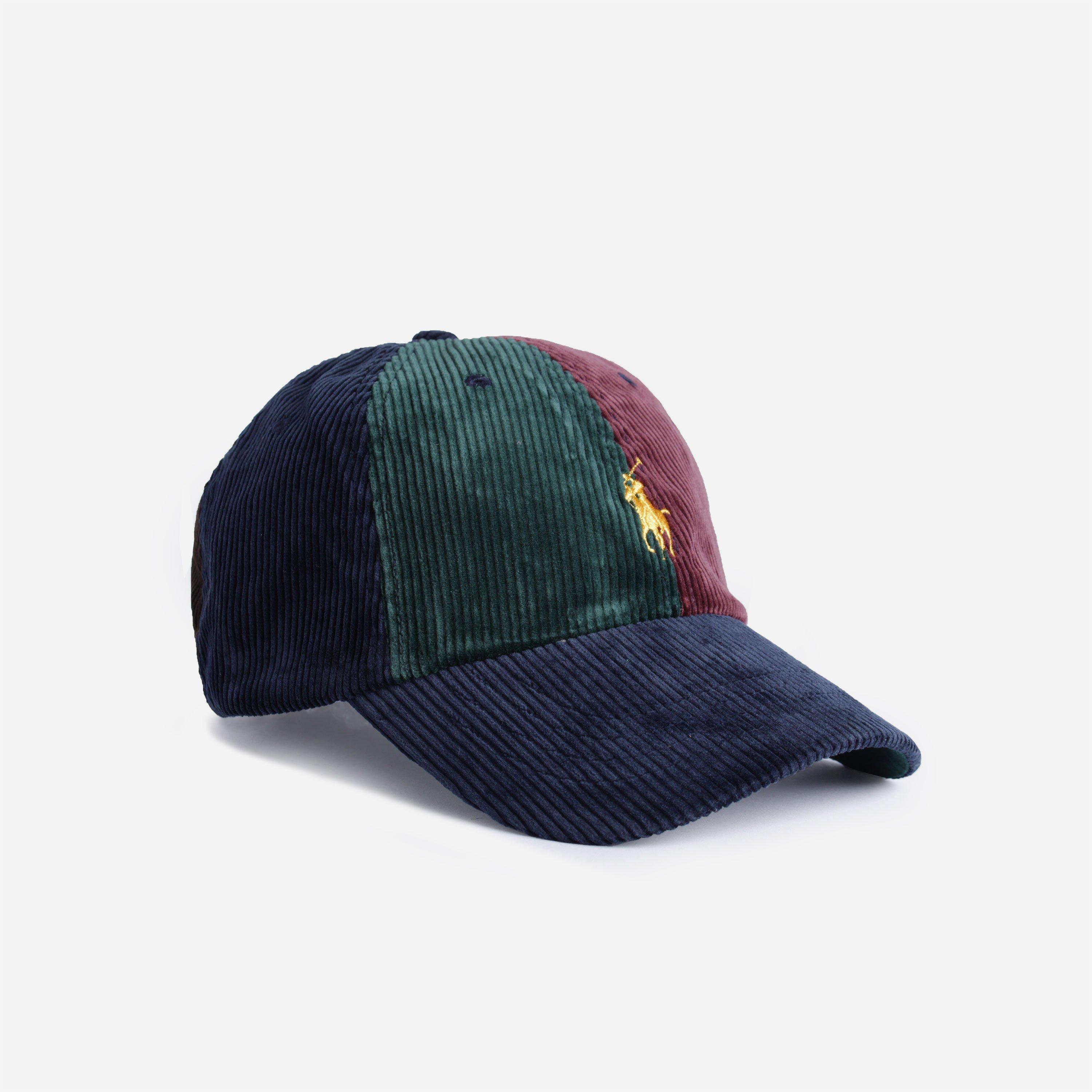 blue polo cap