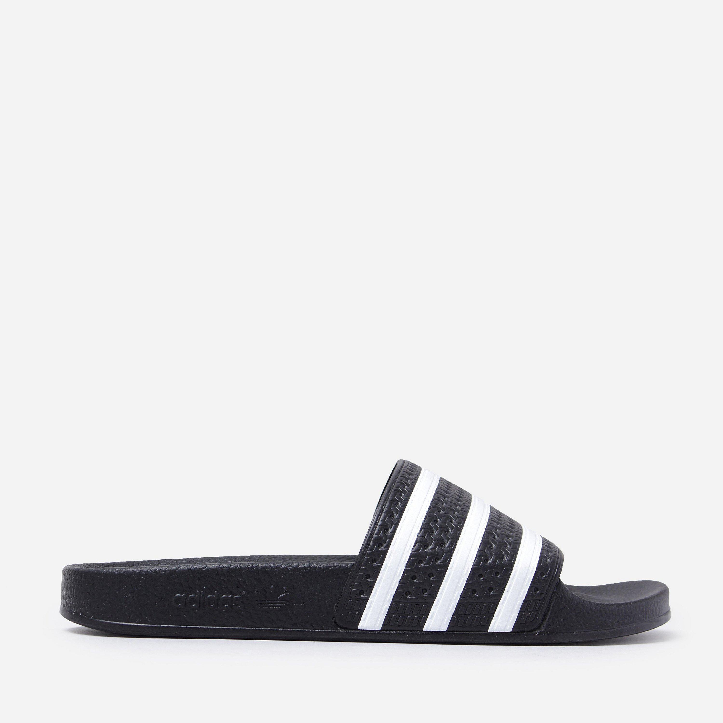 adidas adilette textured rubber slides