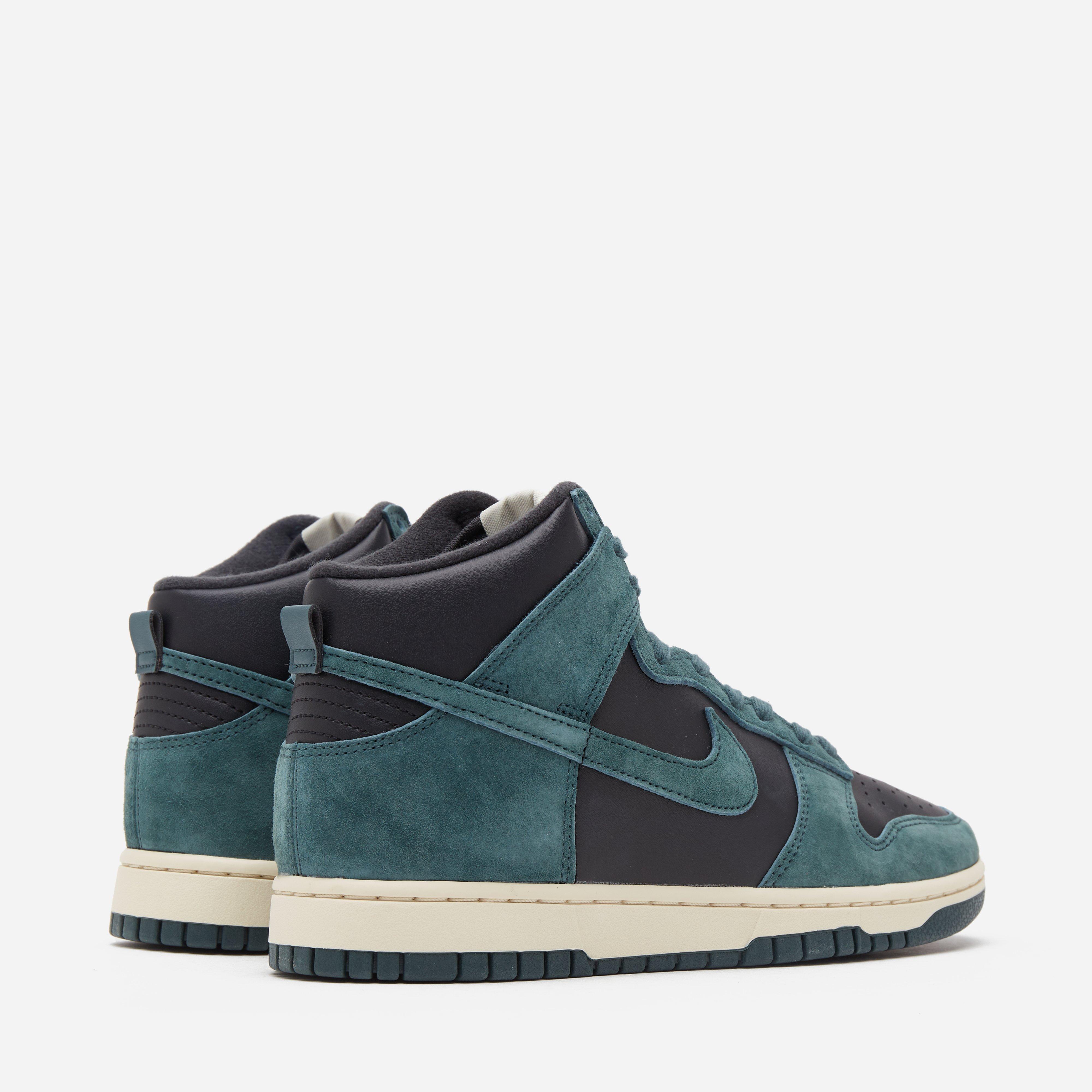 Nike Dunk High Retro in Green for Men | Lyst