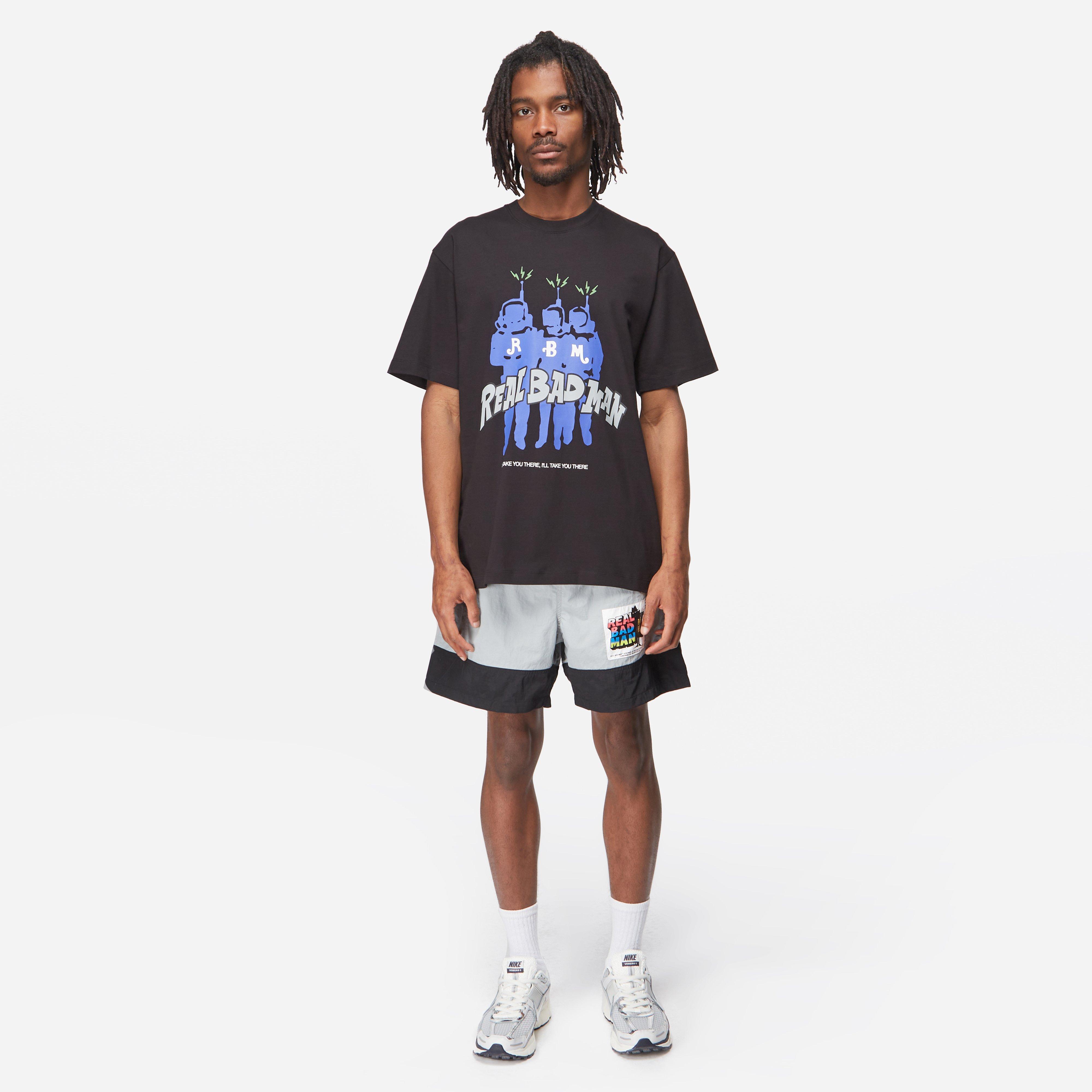 Real Bad Man Disorder T-shirt in Blue for Men | Lyst UK