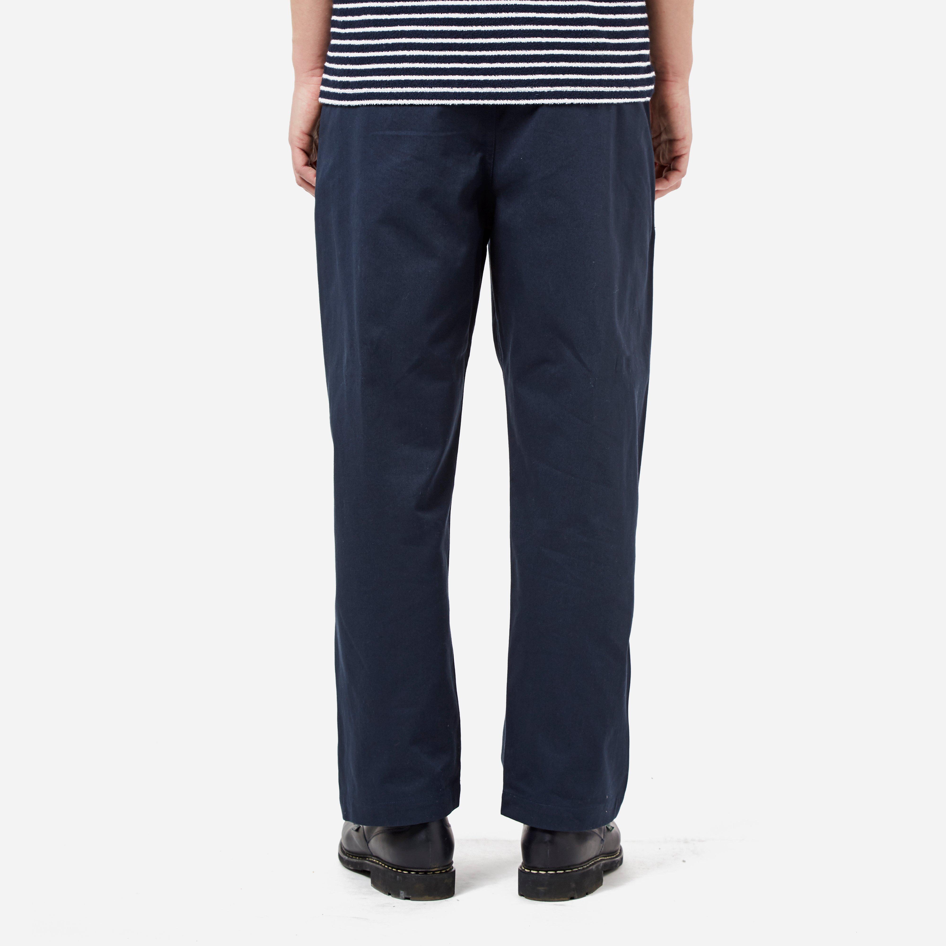 Cotton Twill Double Pleat Pant 