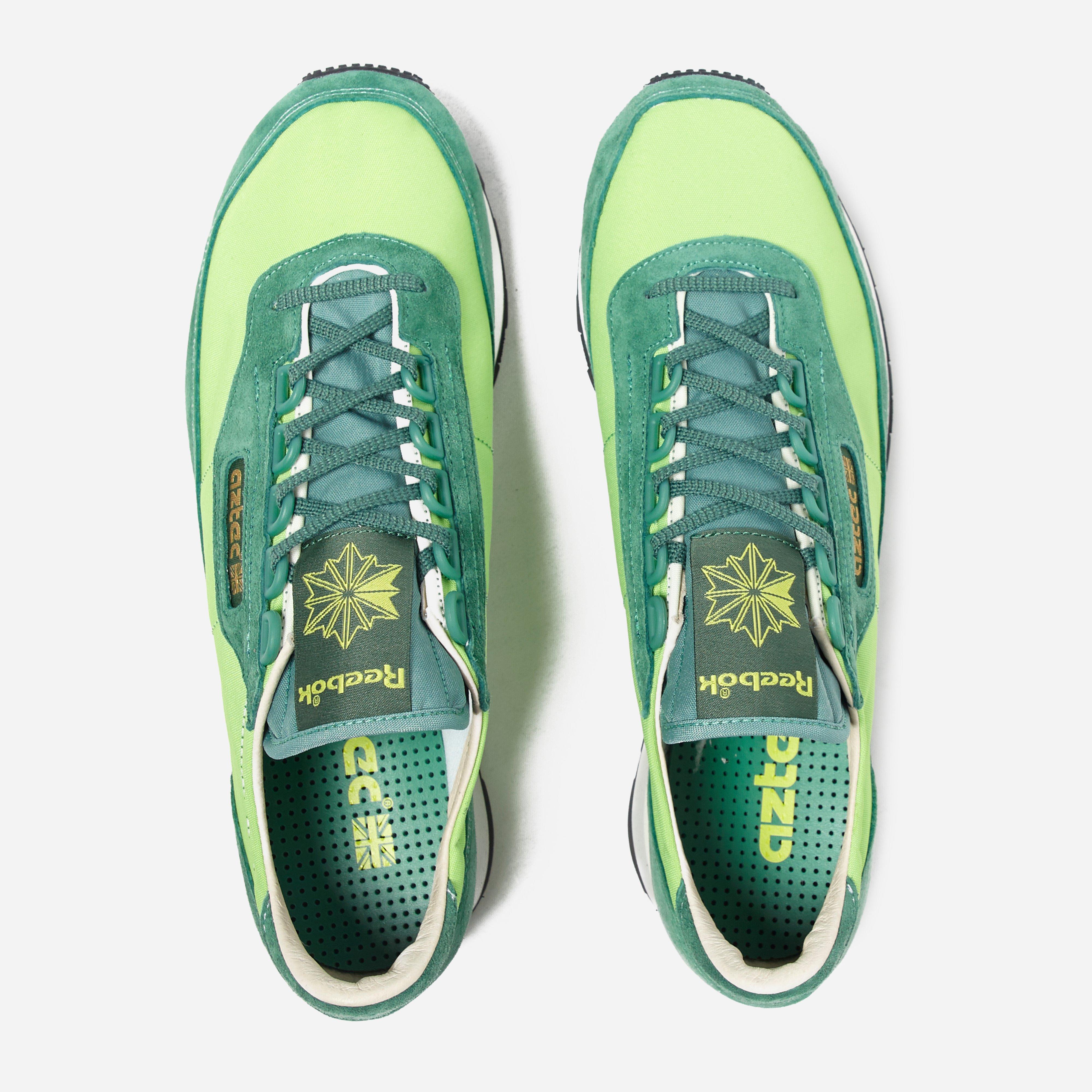 reebok aztec green