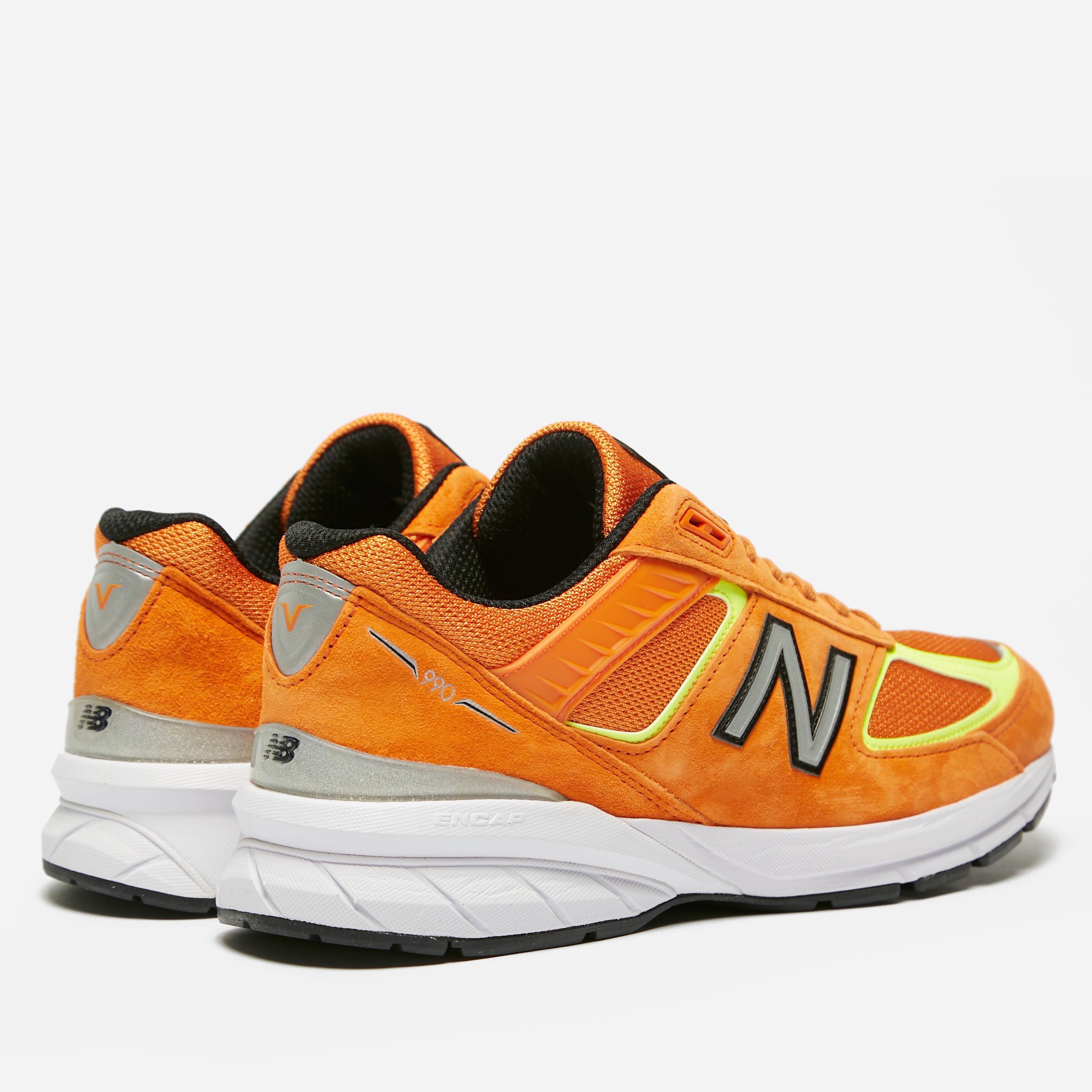New Balance 990 'made In Usa' in Orange for Men | Lyst