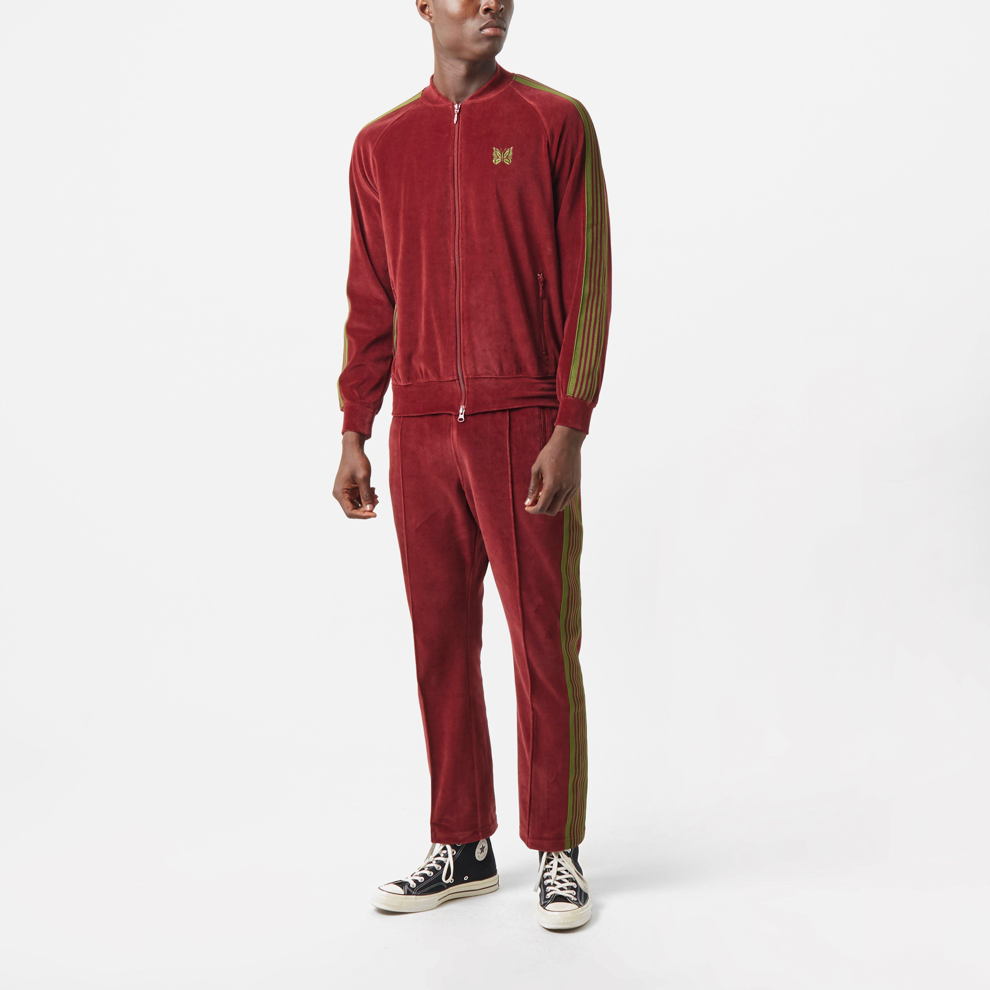 Needles Velour Track Pants in Red for 