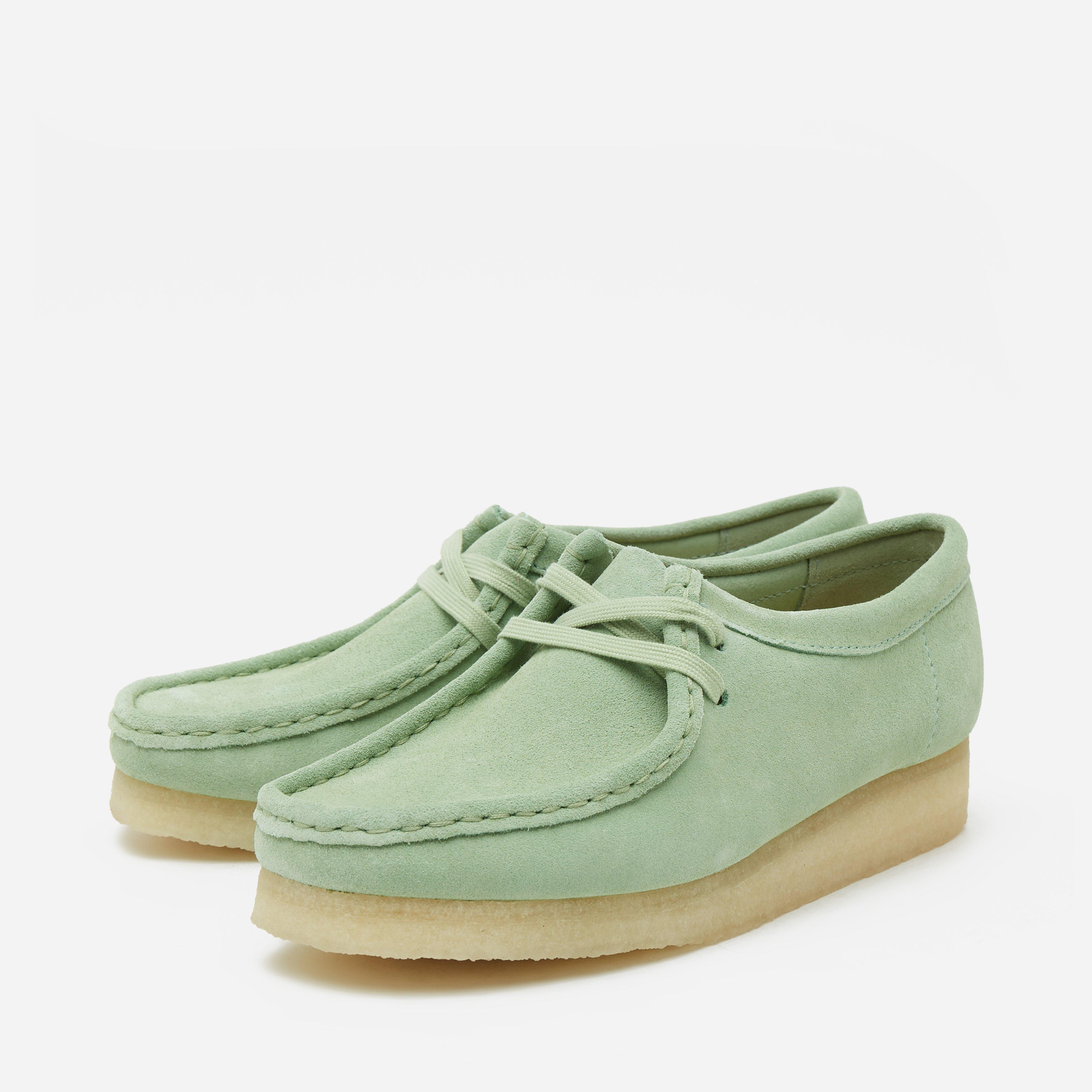 Clarks Wallabee Women's in Green | Lyst