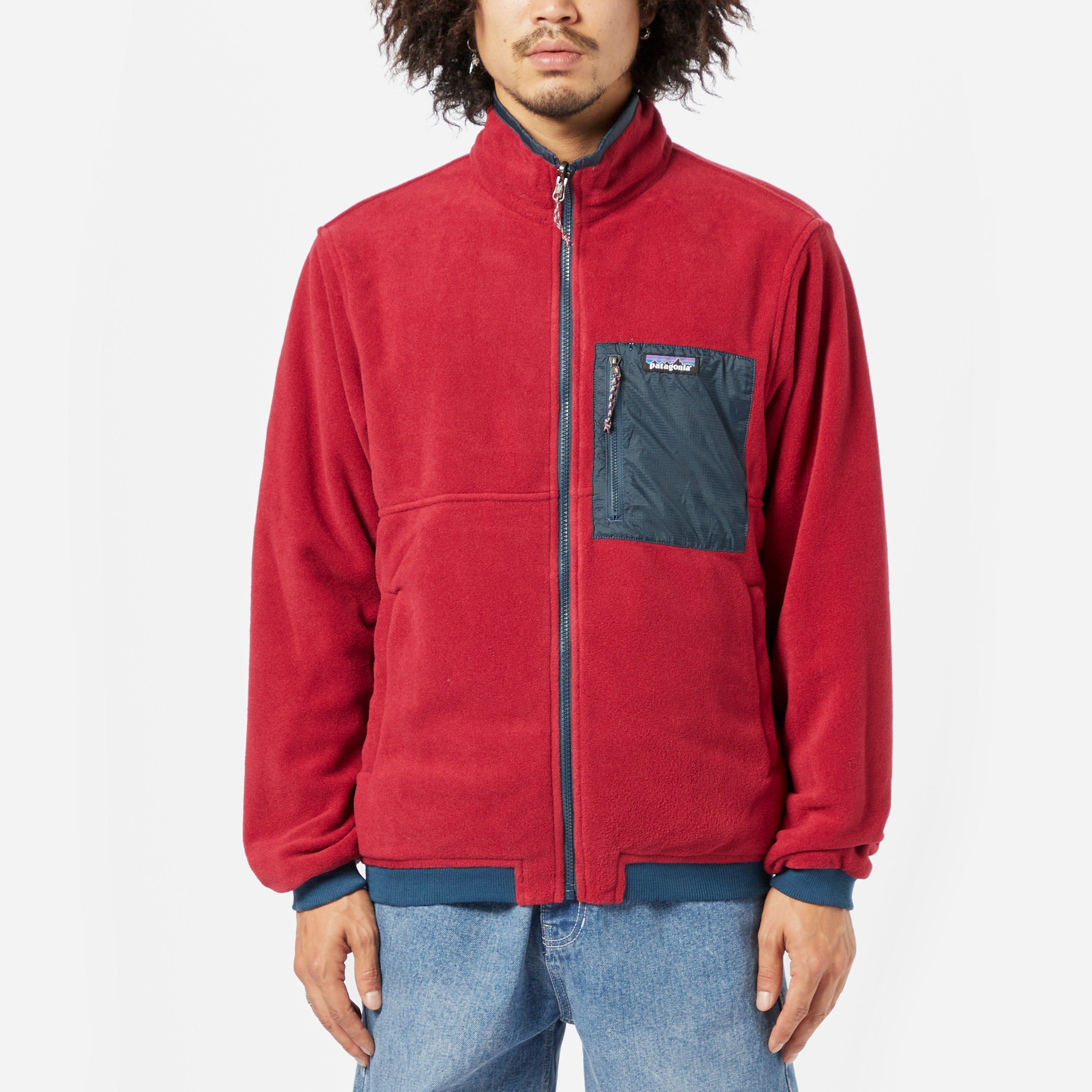 Patagonia Reversible Microdini Jacket in Red for Men Lyst