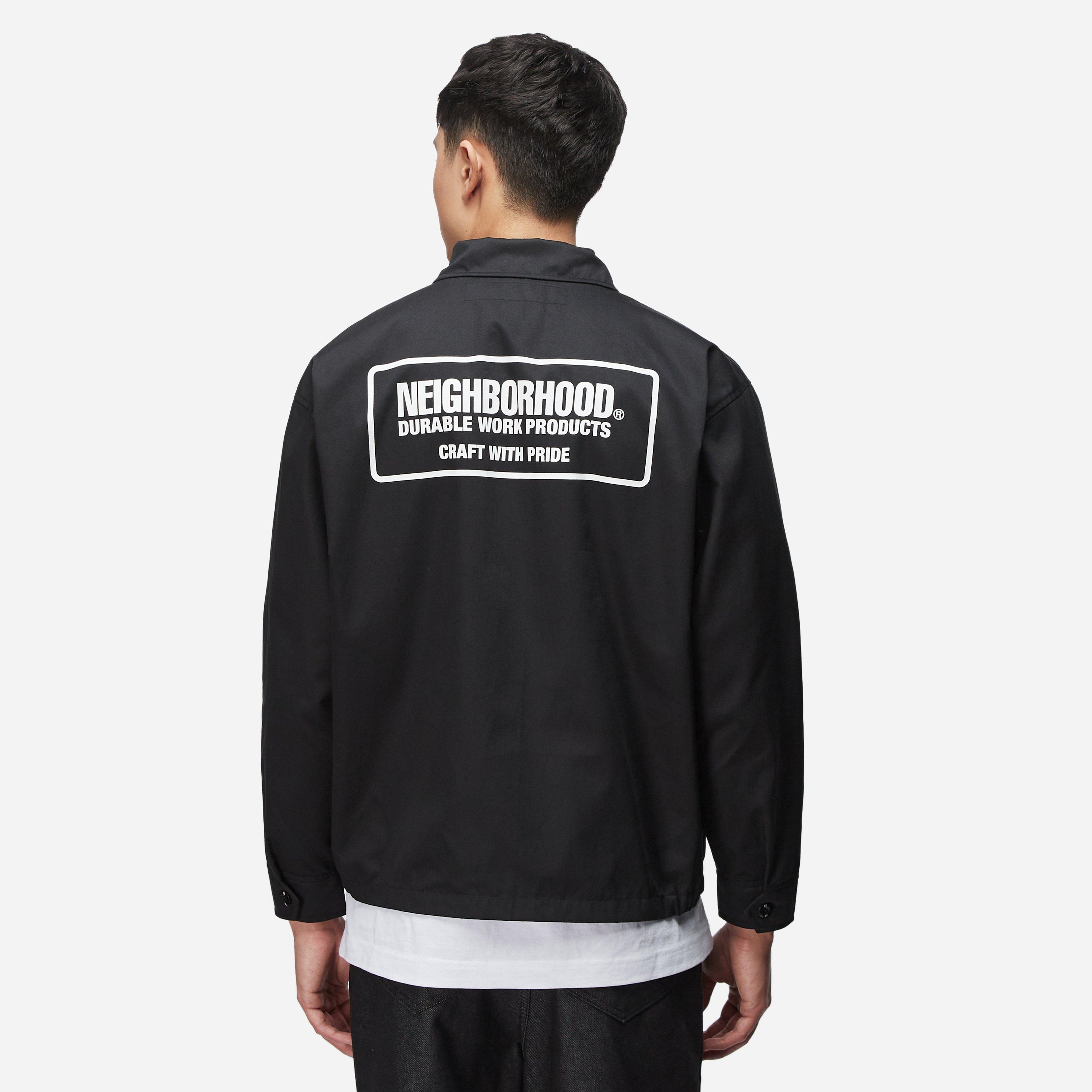 Neighborhood Zip Work Jacket in Black for Men | Lyst