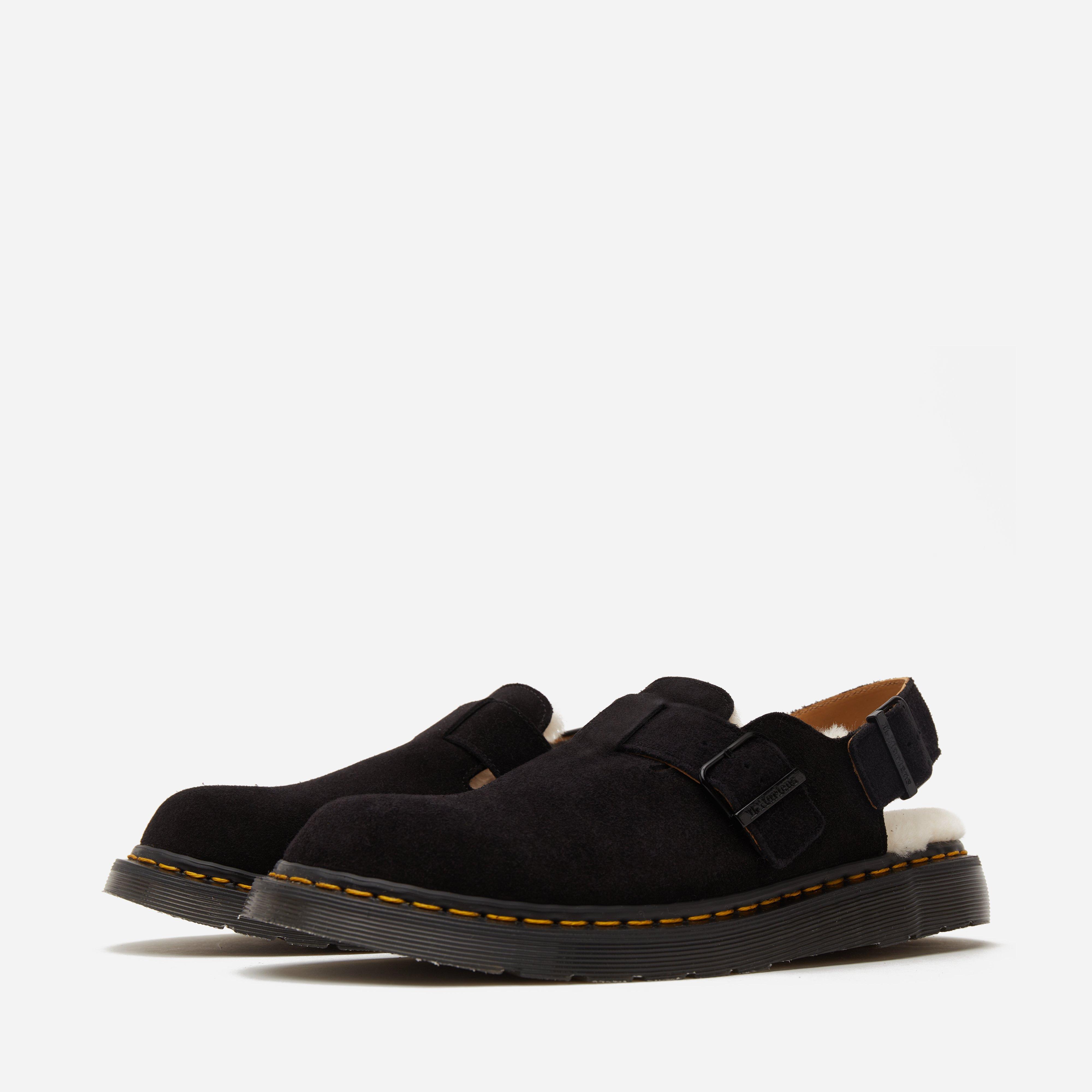 Dr. Martens Jorge Made In England Shearling Mule in Black for Men | Lyst UK