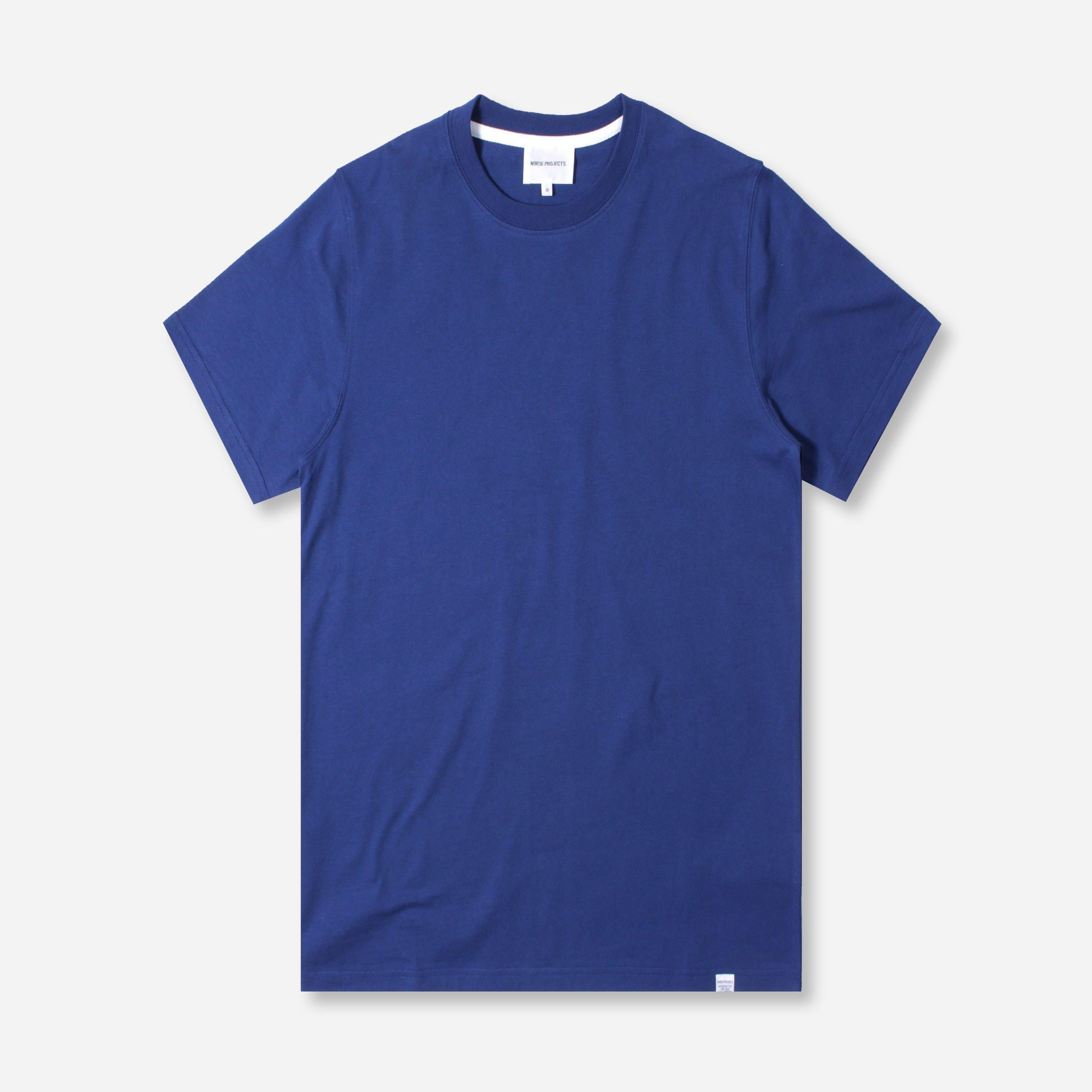 Norse Projects Cotton Niels Standard T-shirt in Blue for Men - Lyst