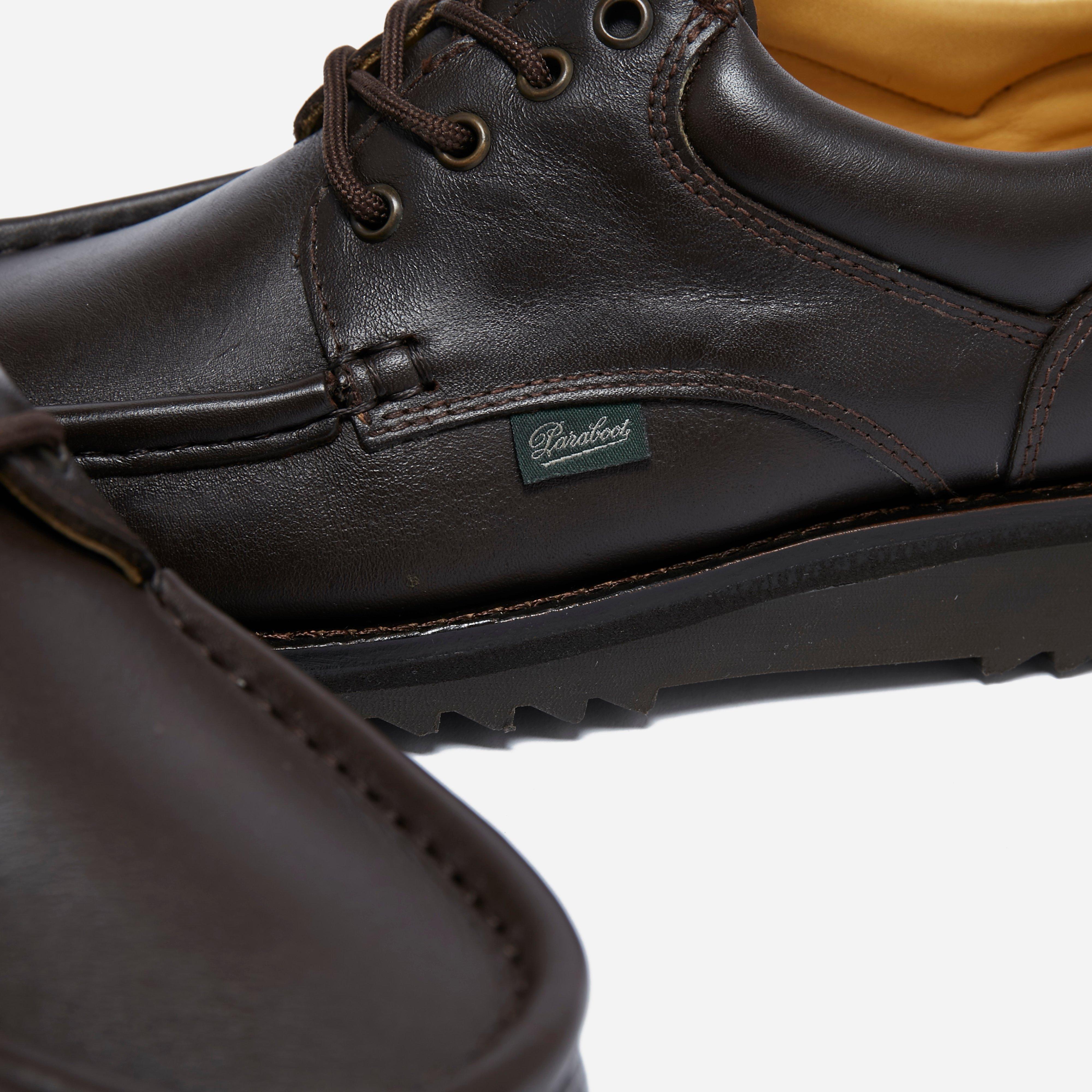 Paraboot Leather Thiers Lisse Kenya in Brown (Black) for Men - Lyst