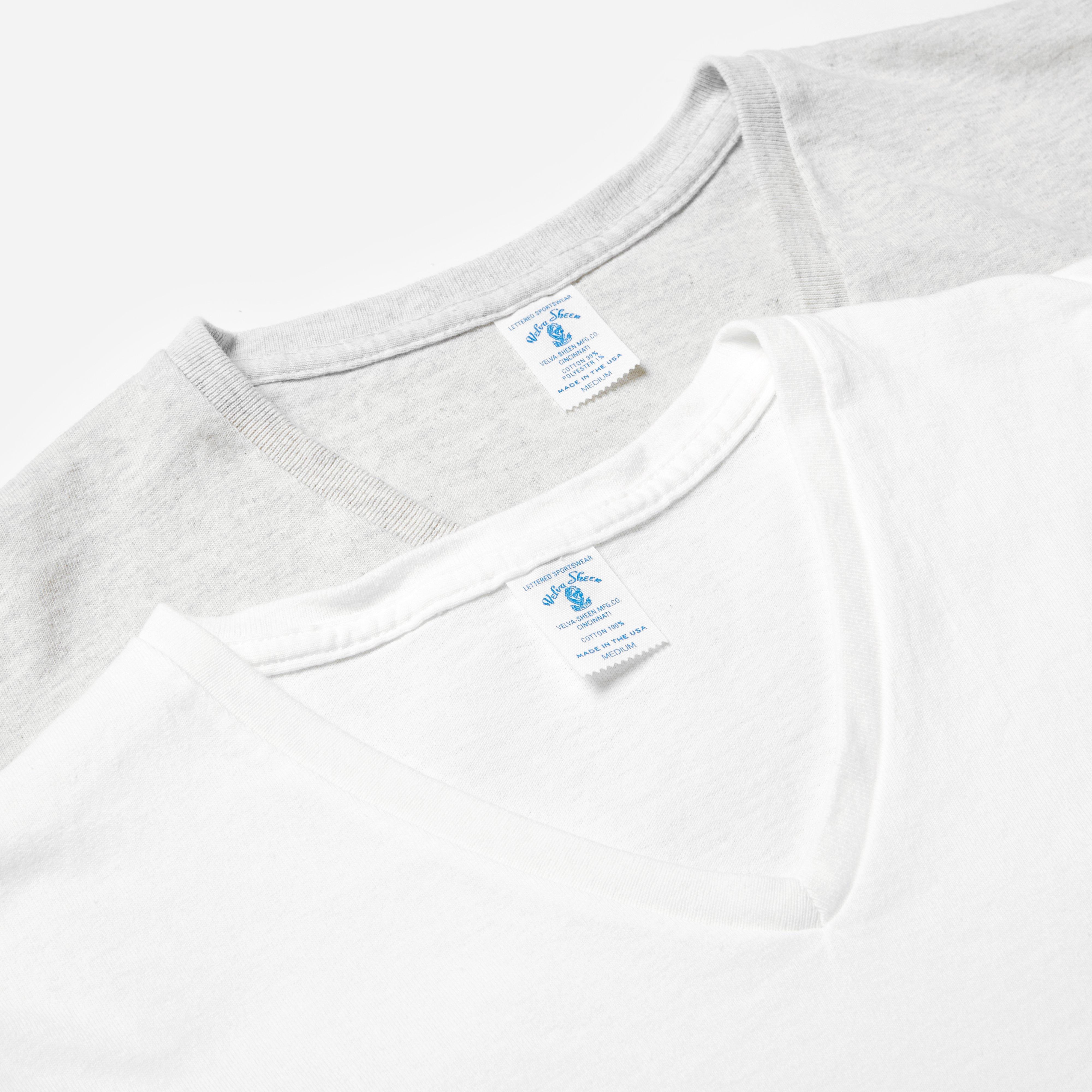 velva sheen white t shirt
