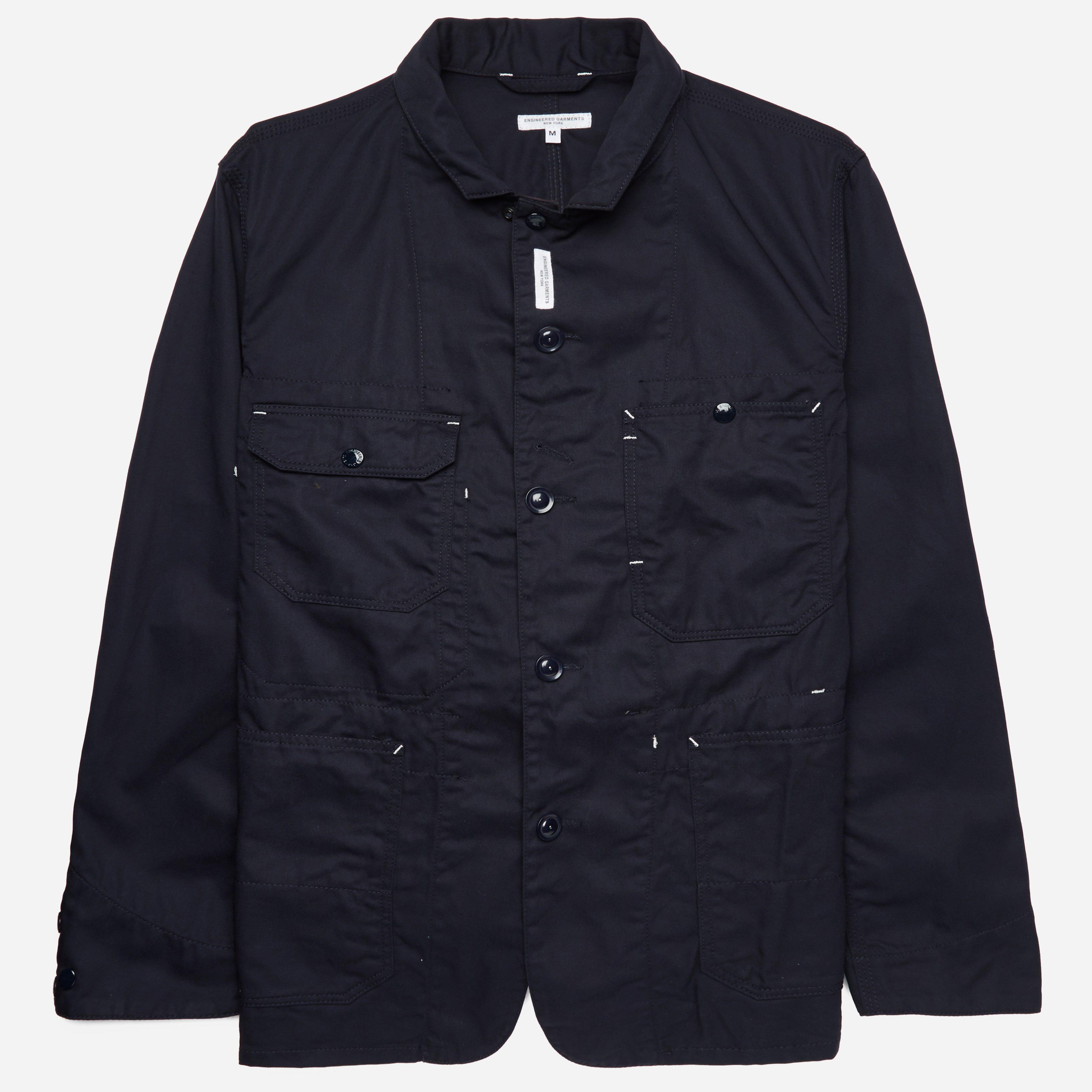 Engineered Garments Coverall Jacket in Navy (Blue) for Men - Lyst