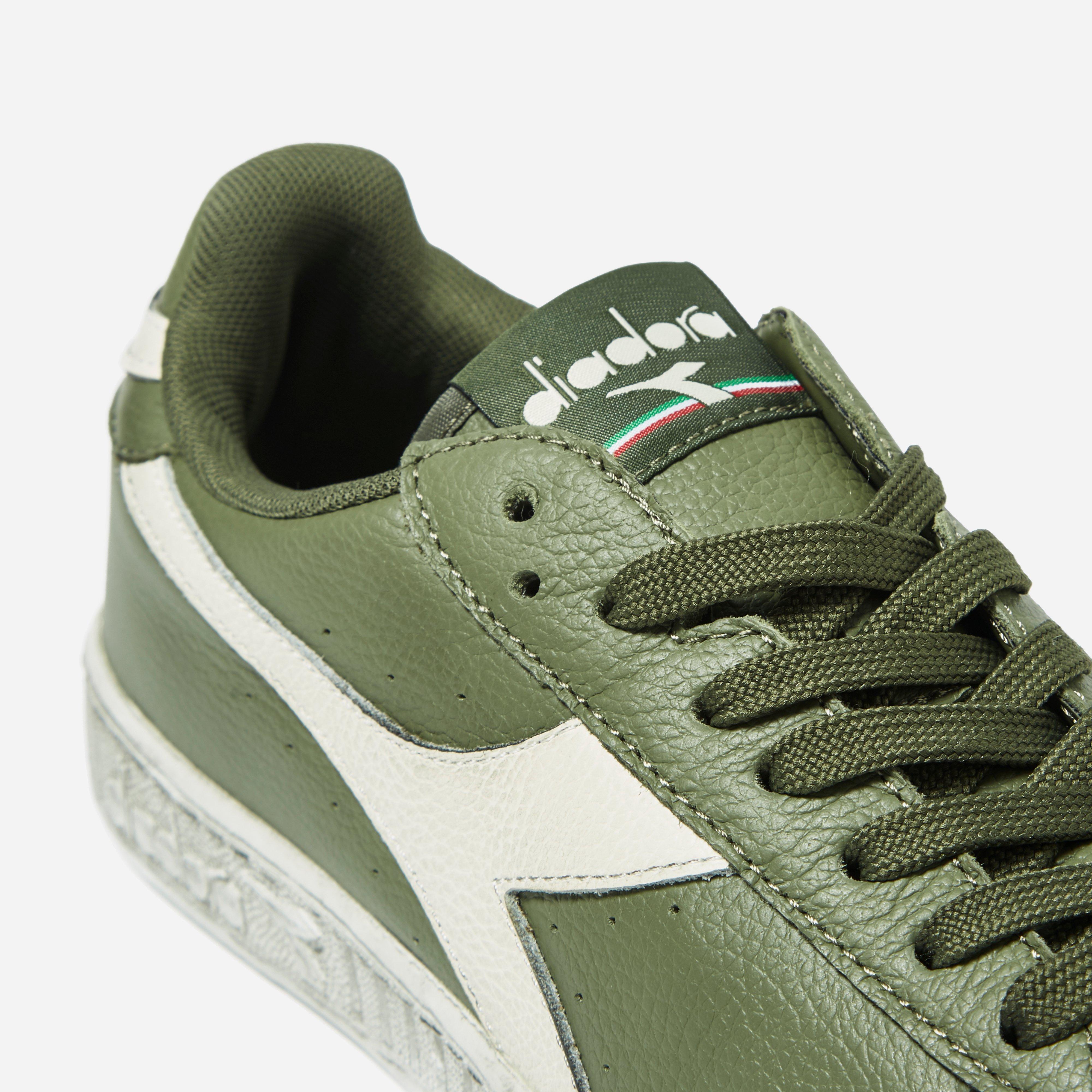 Diadora Leather Game L Low Waxed in Green for Men - Lyst