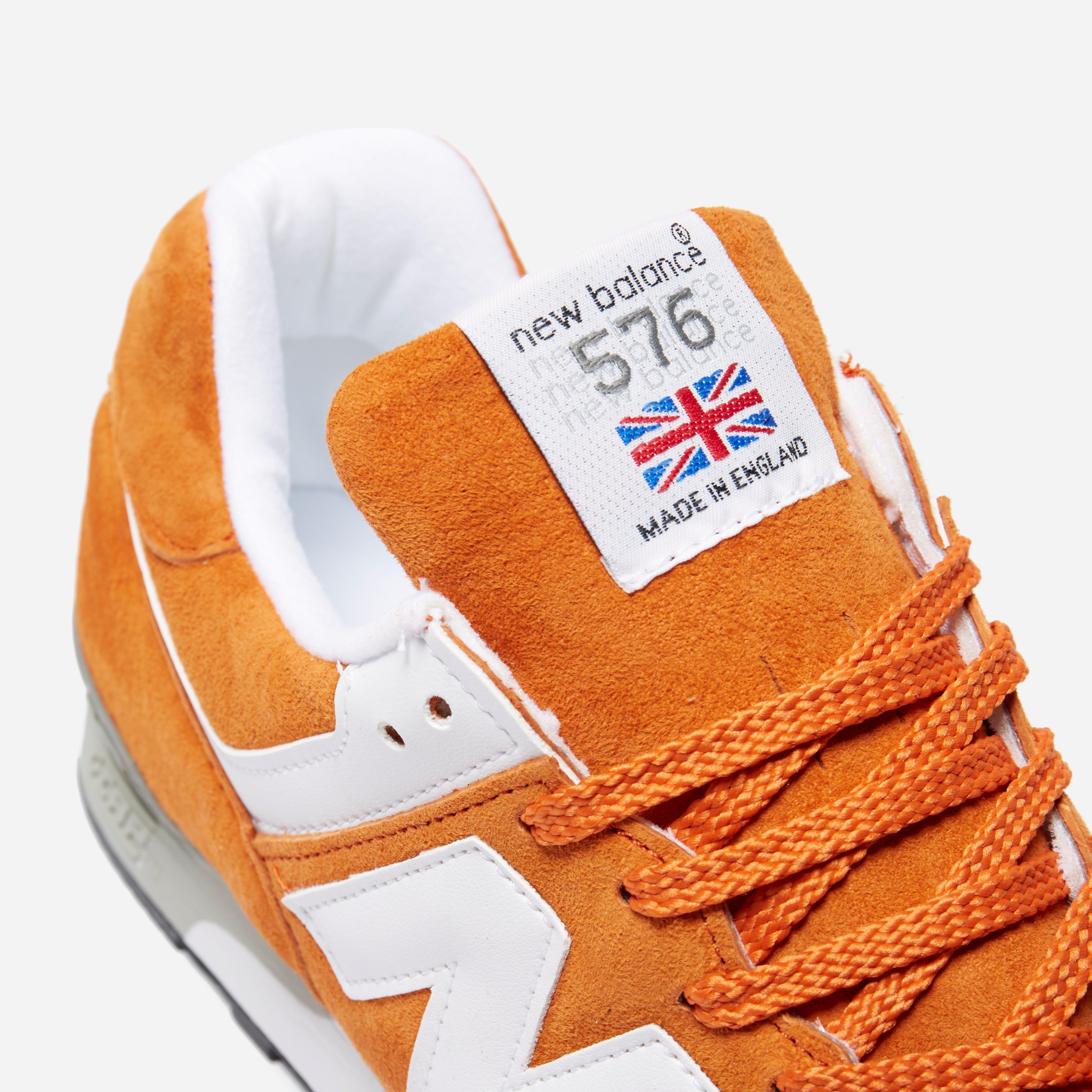 New Balance M 576 Oo Made In England in Orange for Men - Lyst