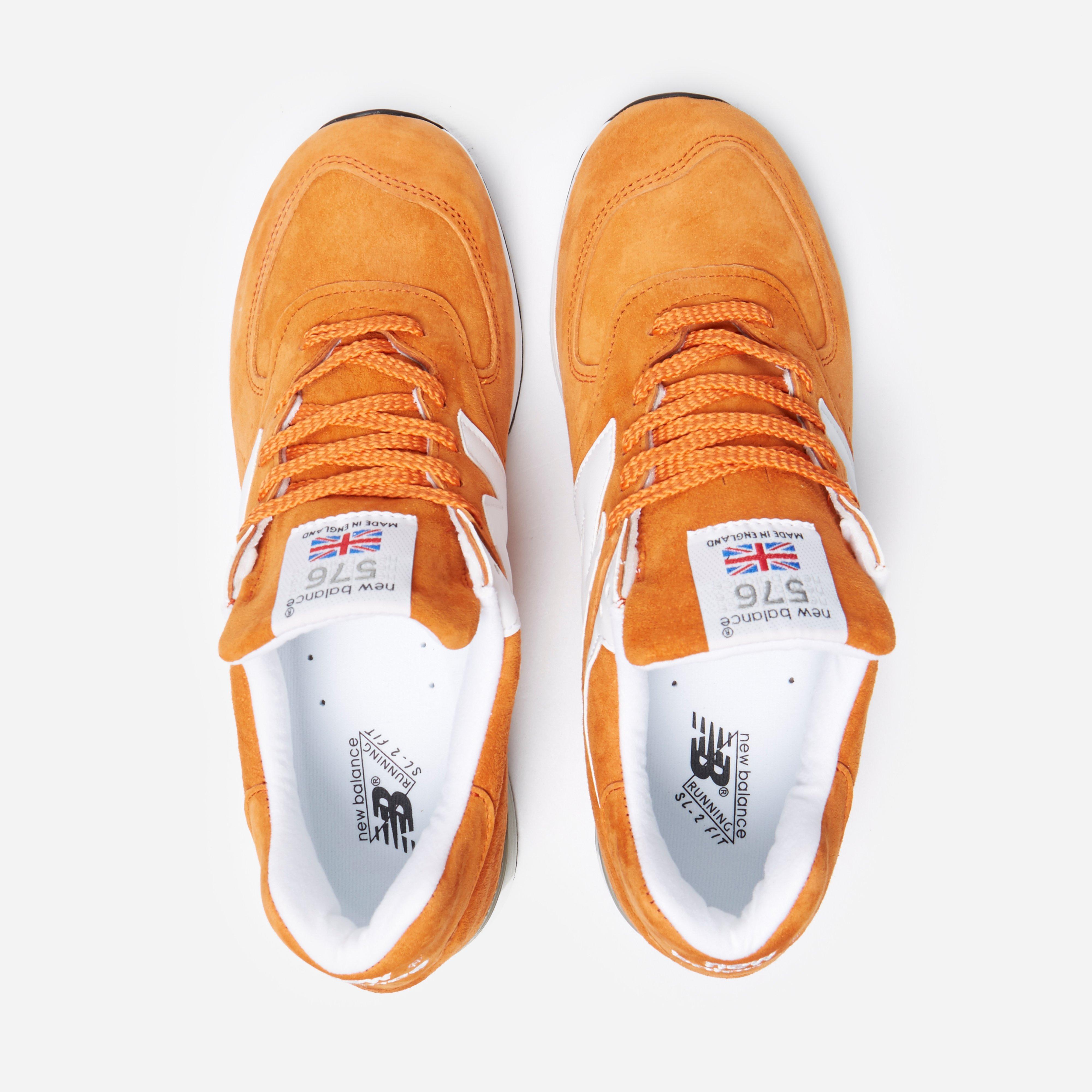 new balance 576 mens Orange