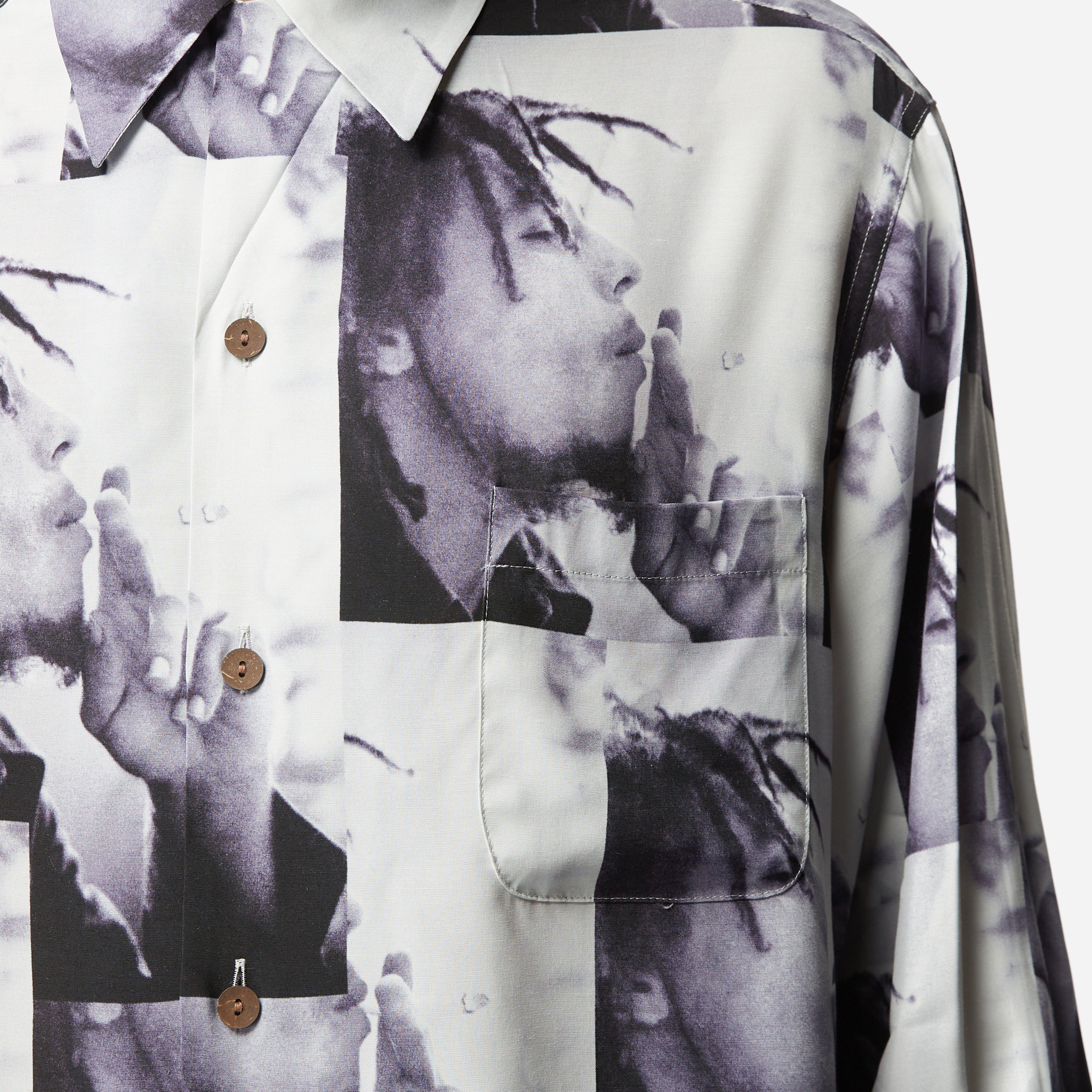 Wacko Maria Type 1 Bob Marley Shirt in White for Men | Lyst