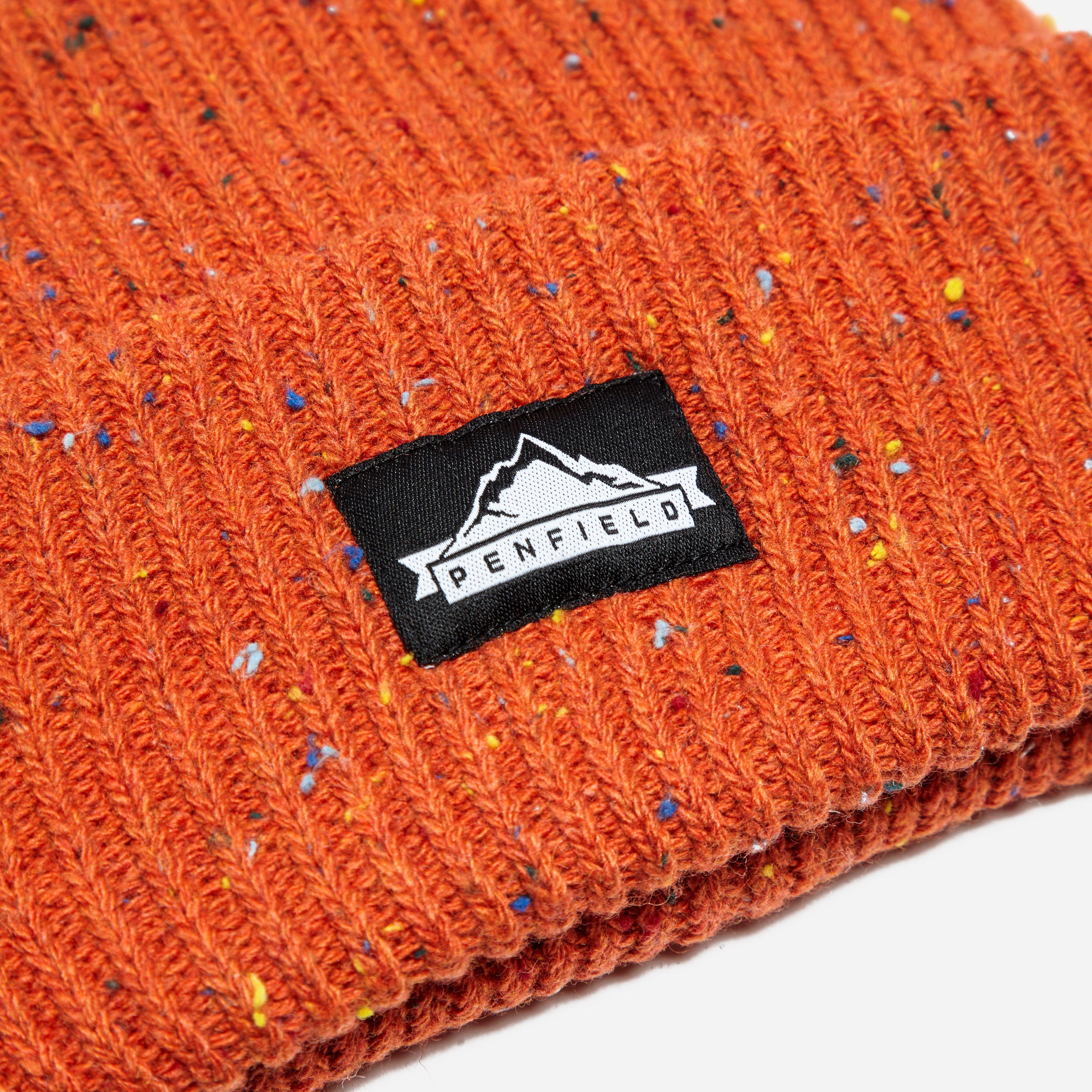 Penfield Harris Flecked Orange Beanie 