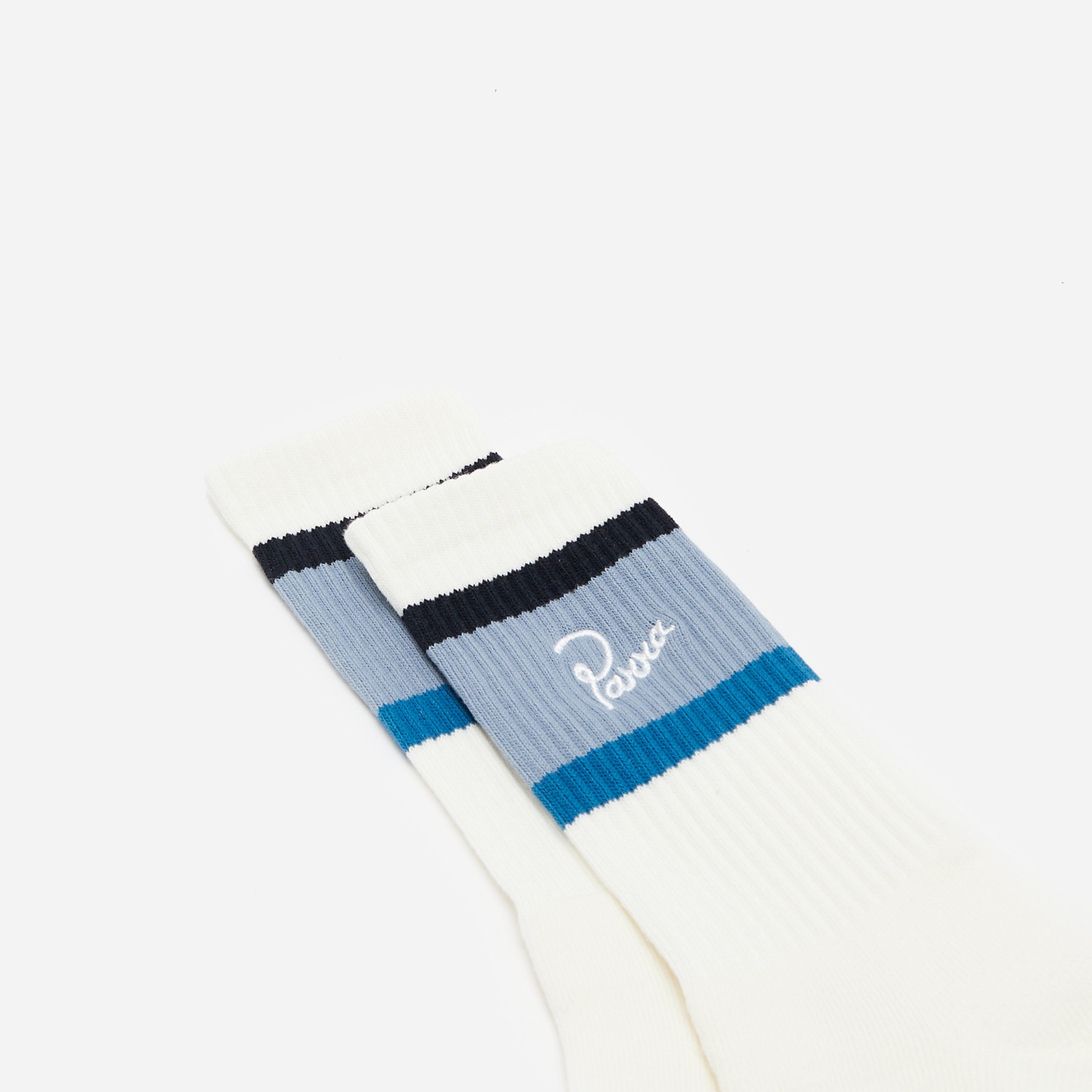 fodbold Periodisk timeren by Parra Classic Logo Socks in Blue for Men | Lyst