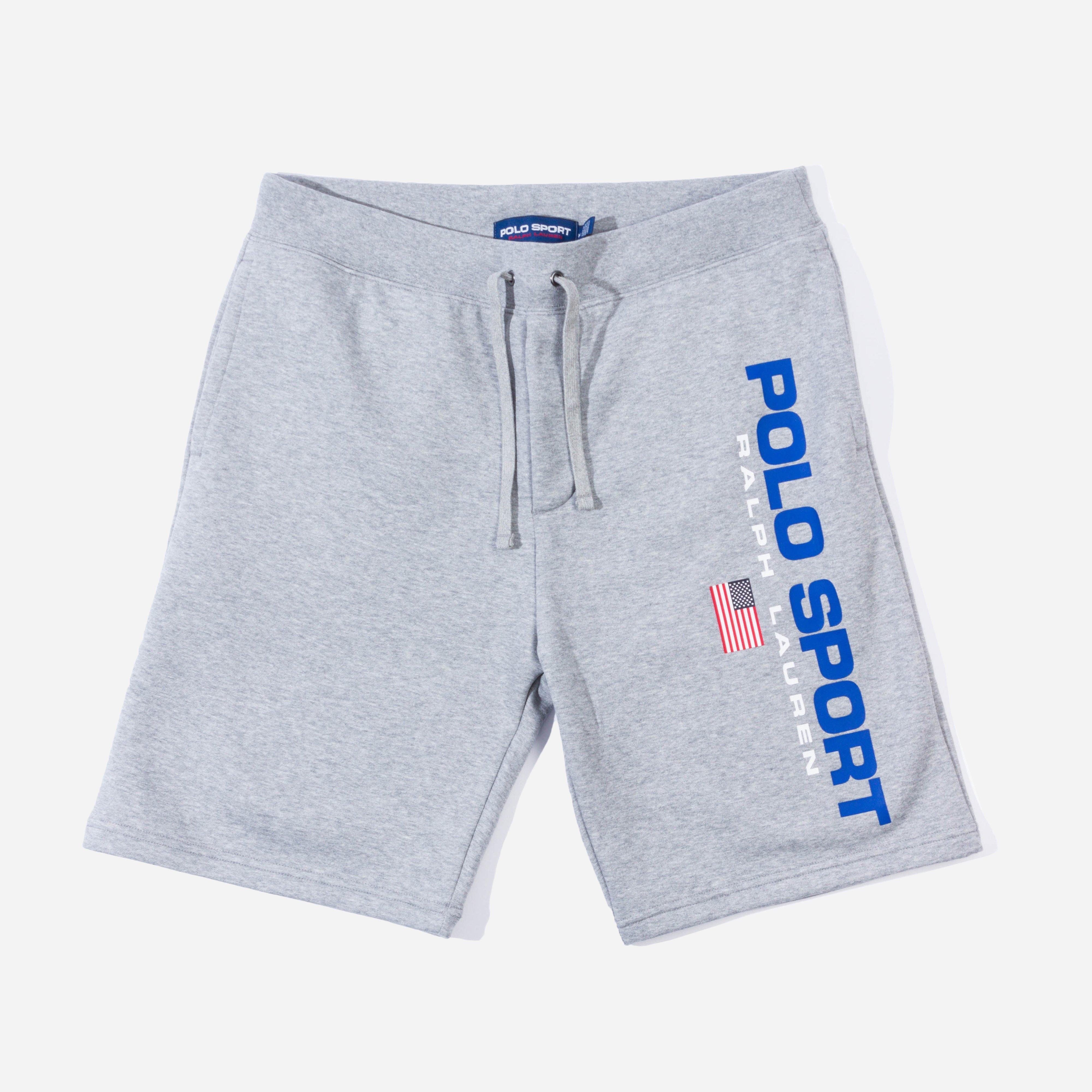 mens grey sweat shorts