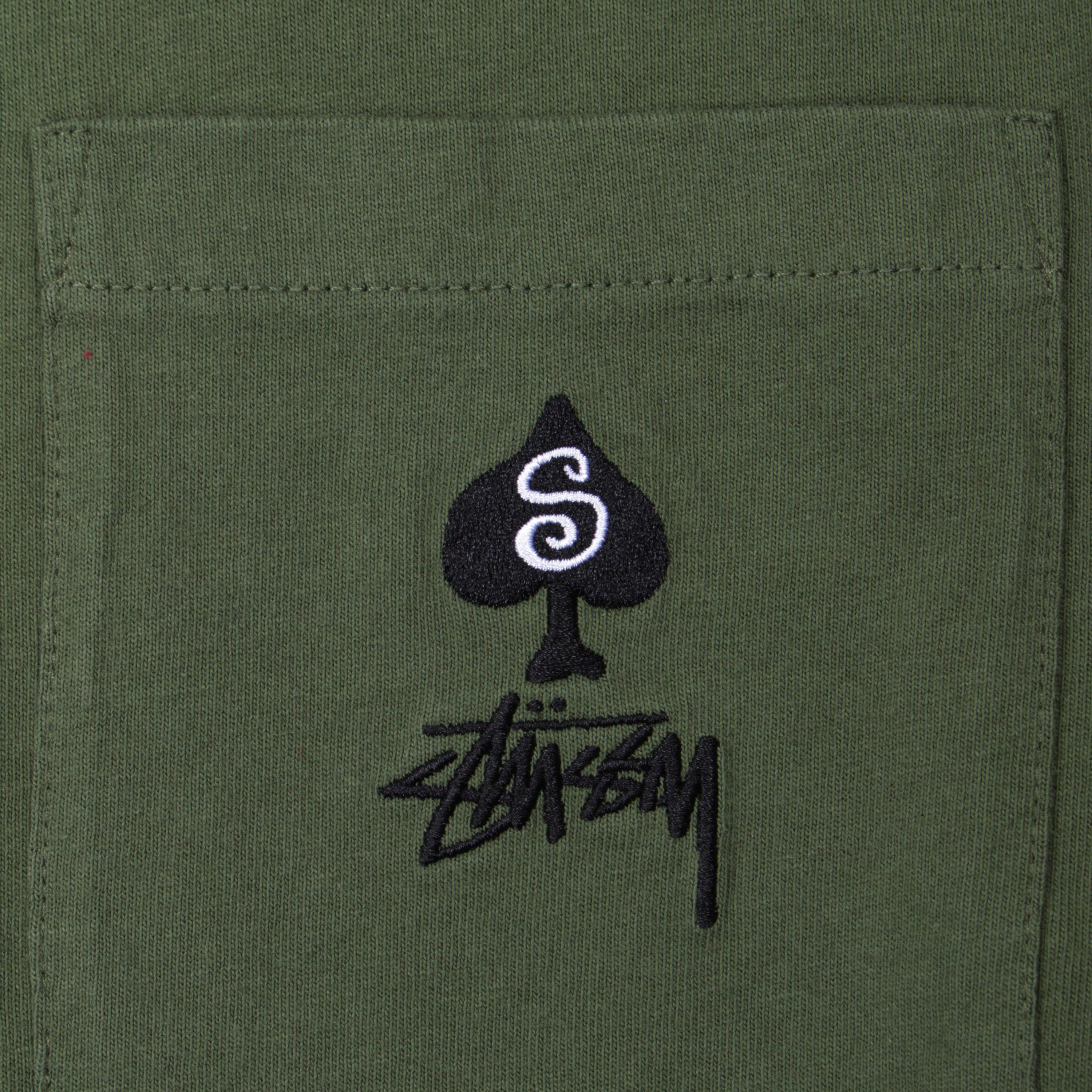 stussy spade crew