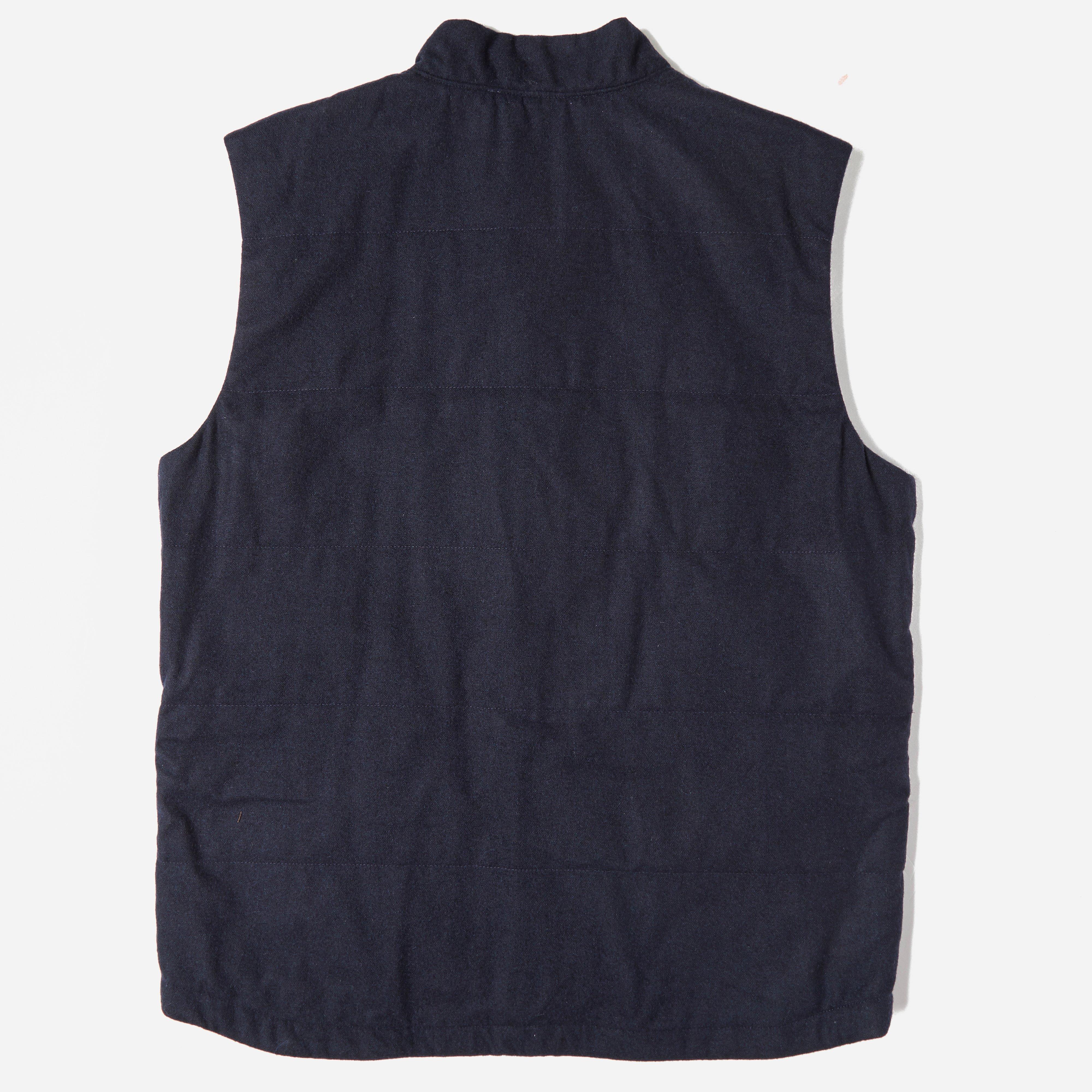 Patagonia Recycled Wool Vest in Blue for Men - Lyst