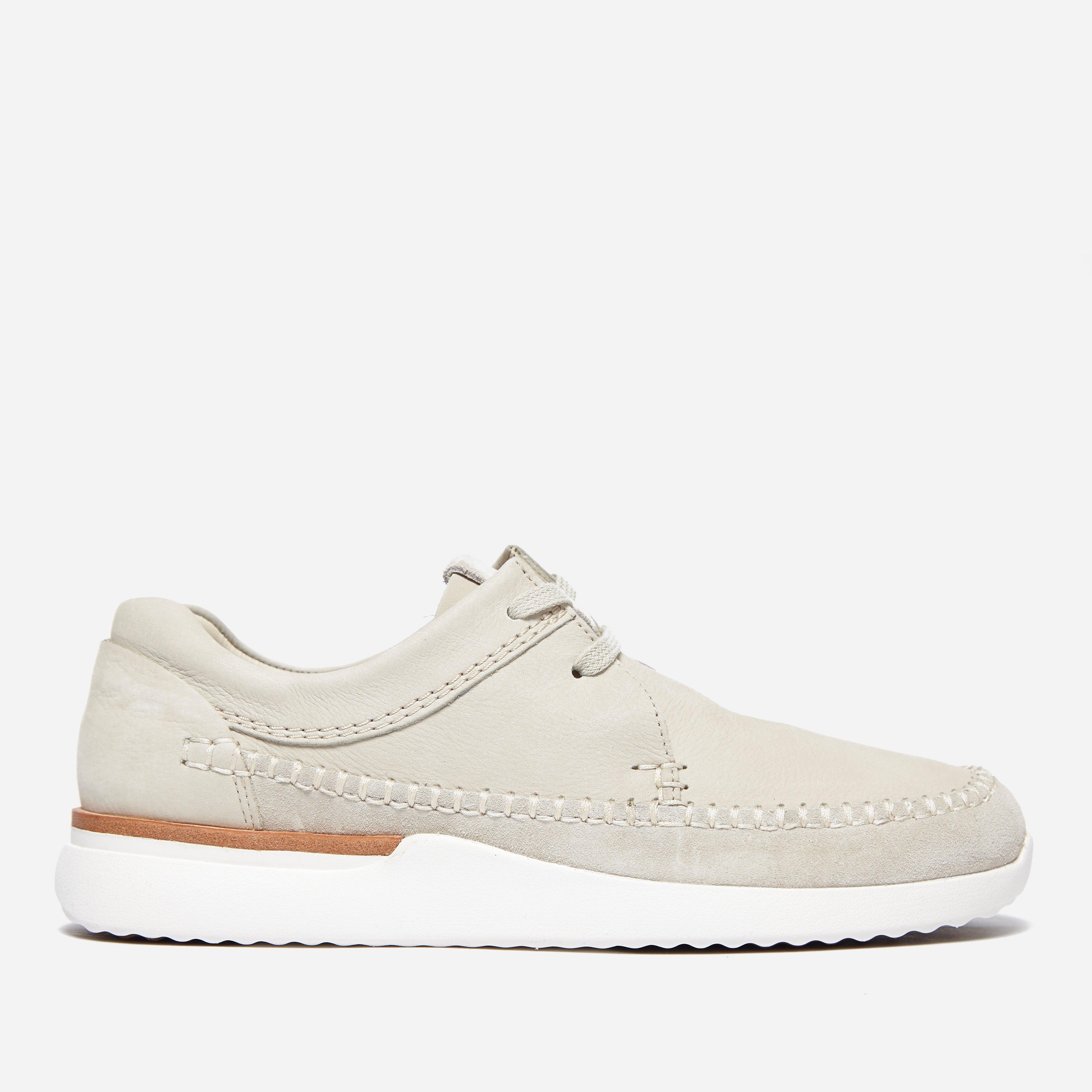 Clarks Suede Tor Track in White for Men - Lyst