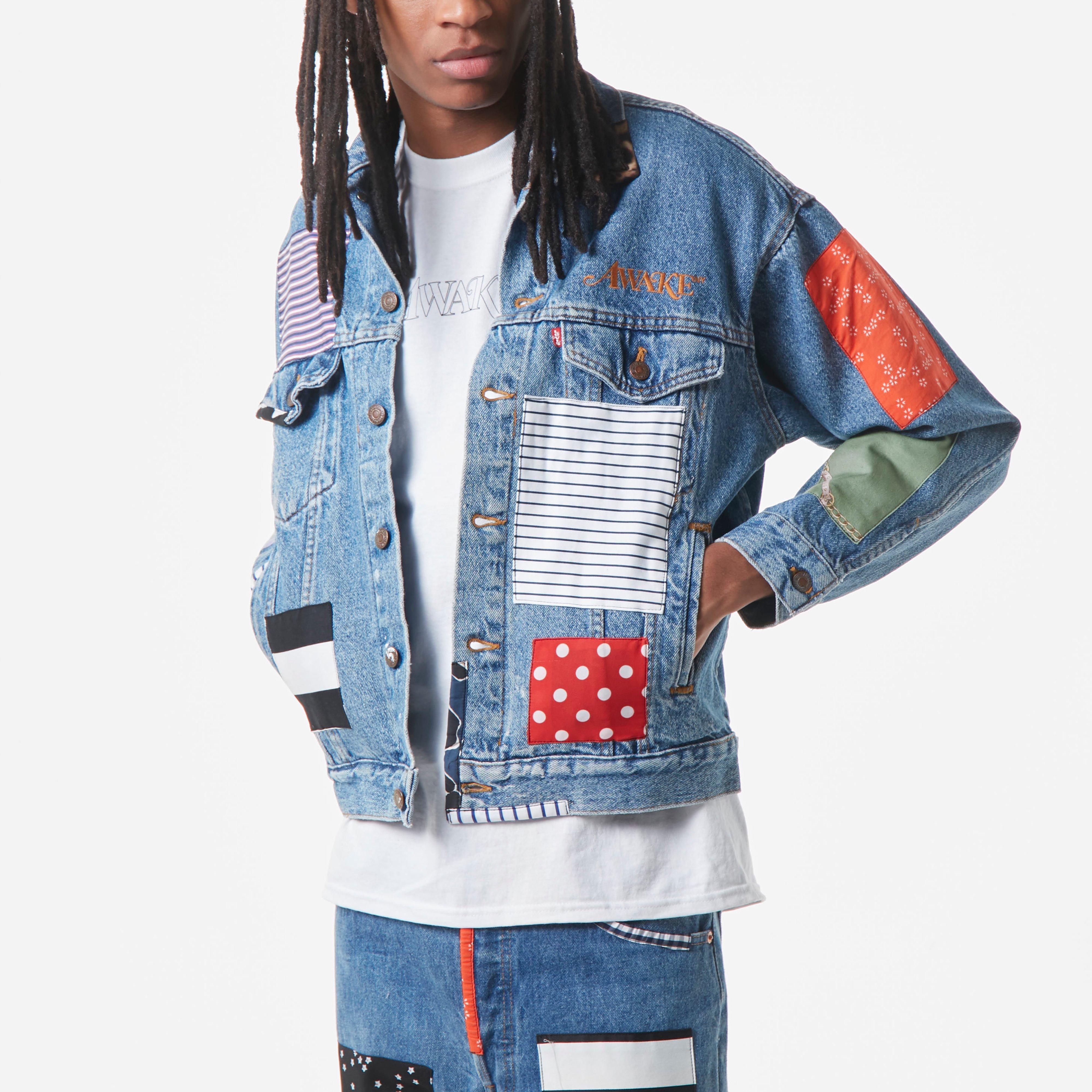 AWAKE NY X Levis Patchwork Trucker 