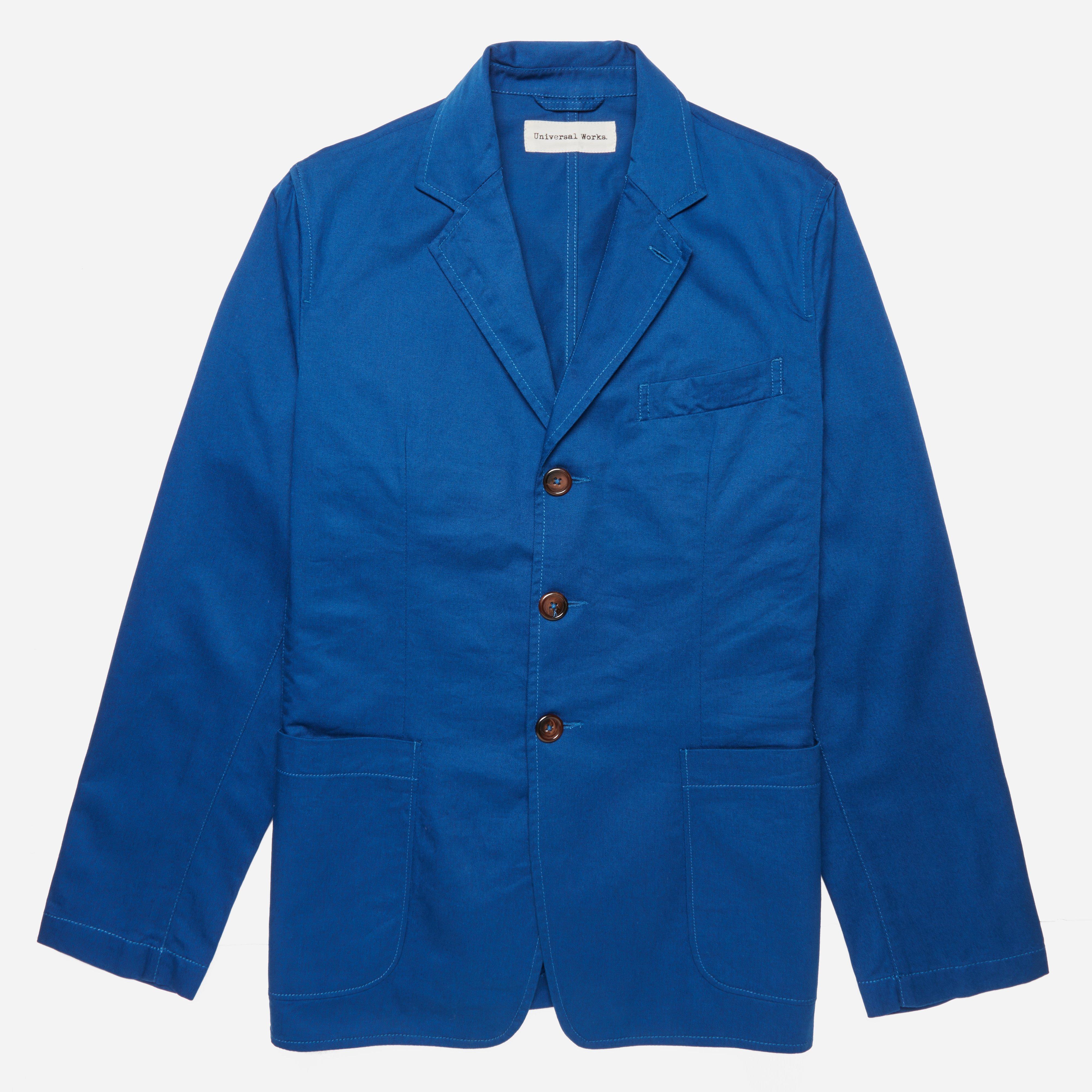 Universal Works Twill London Jacket in Blue for Men - Lyst