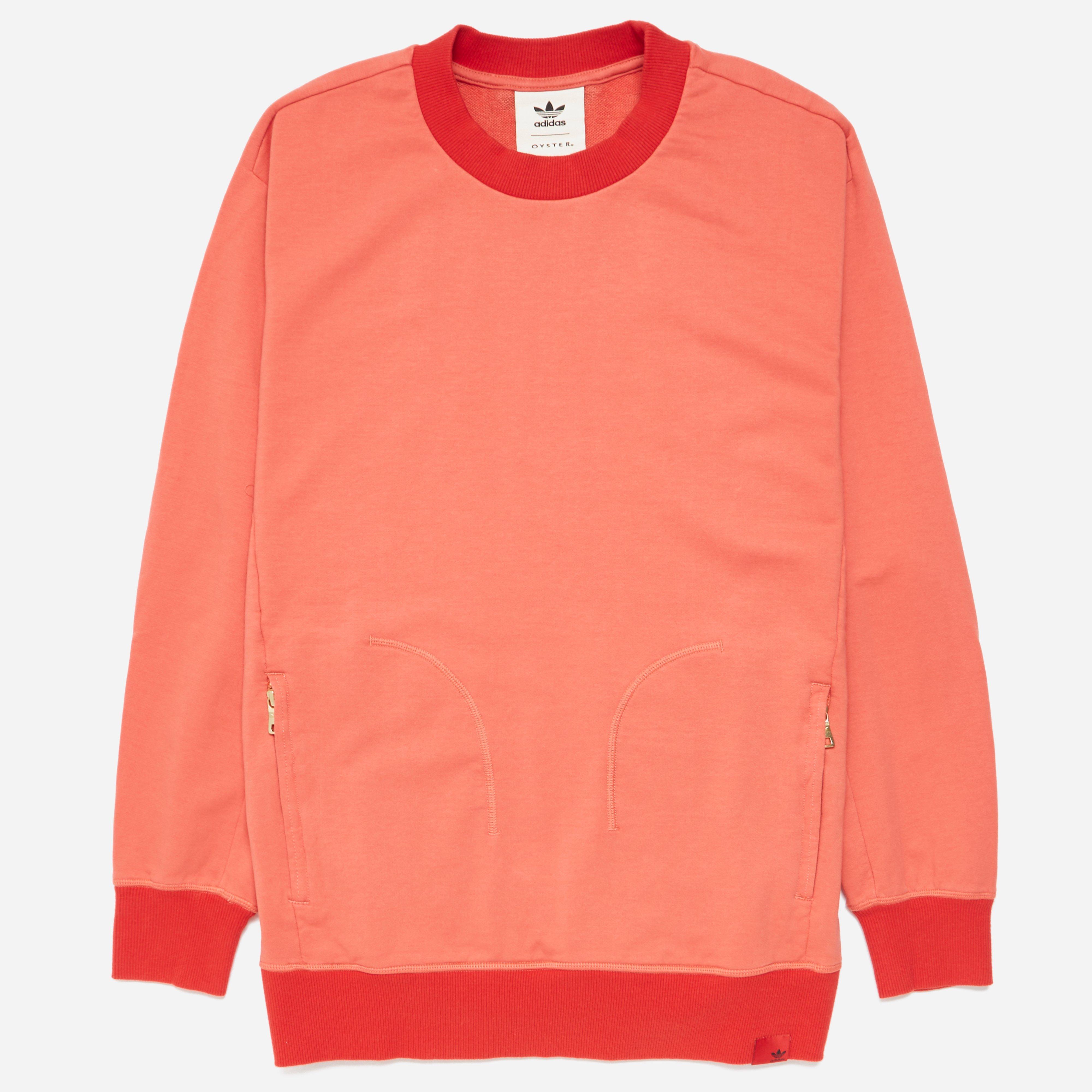 adidas Originals X Oyster Holdings Xbyo Crew Sweatshirt in Red for Men -  Lyst