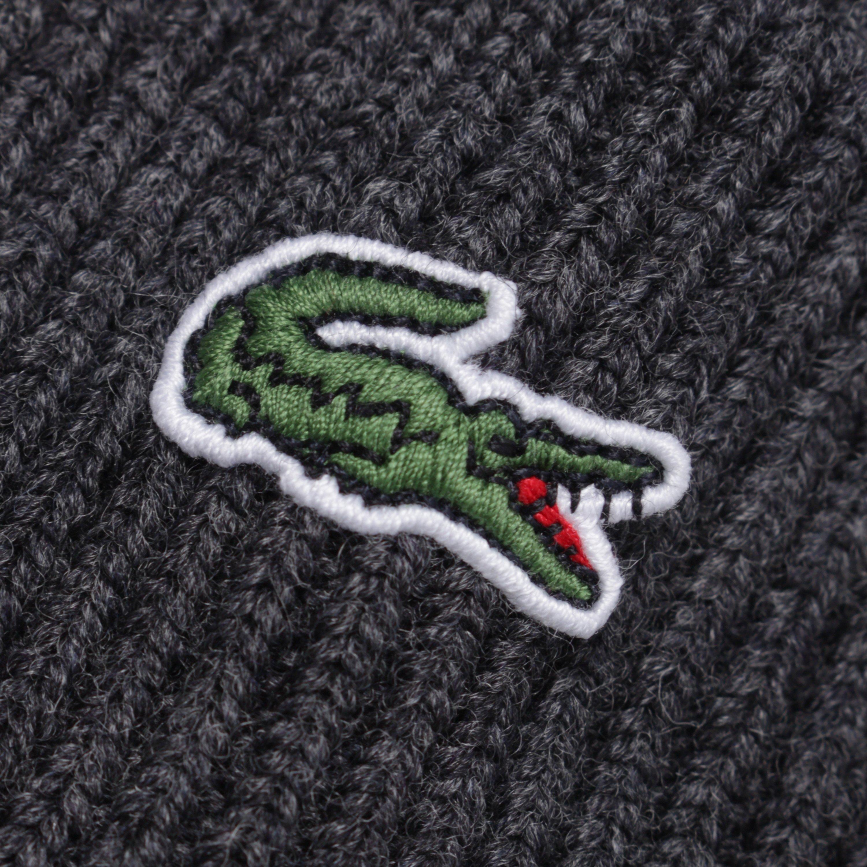 lacoste knitted hat