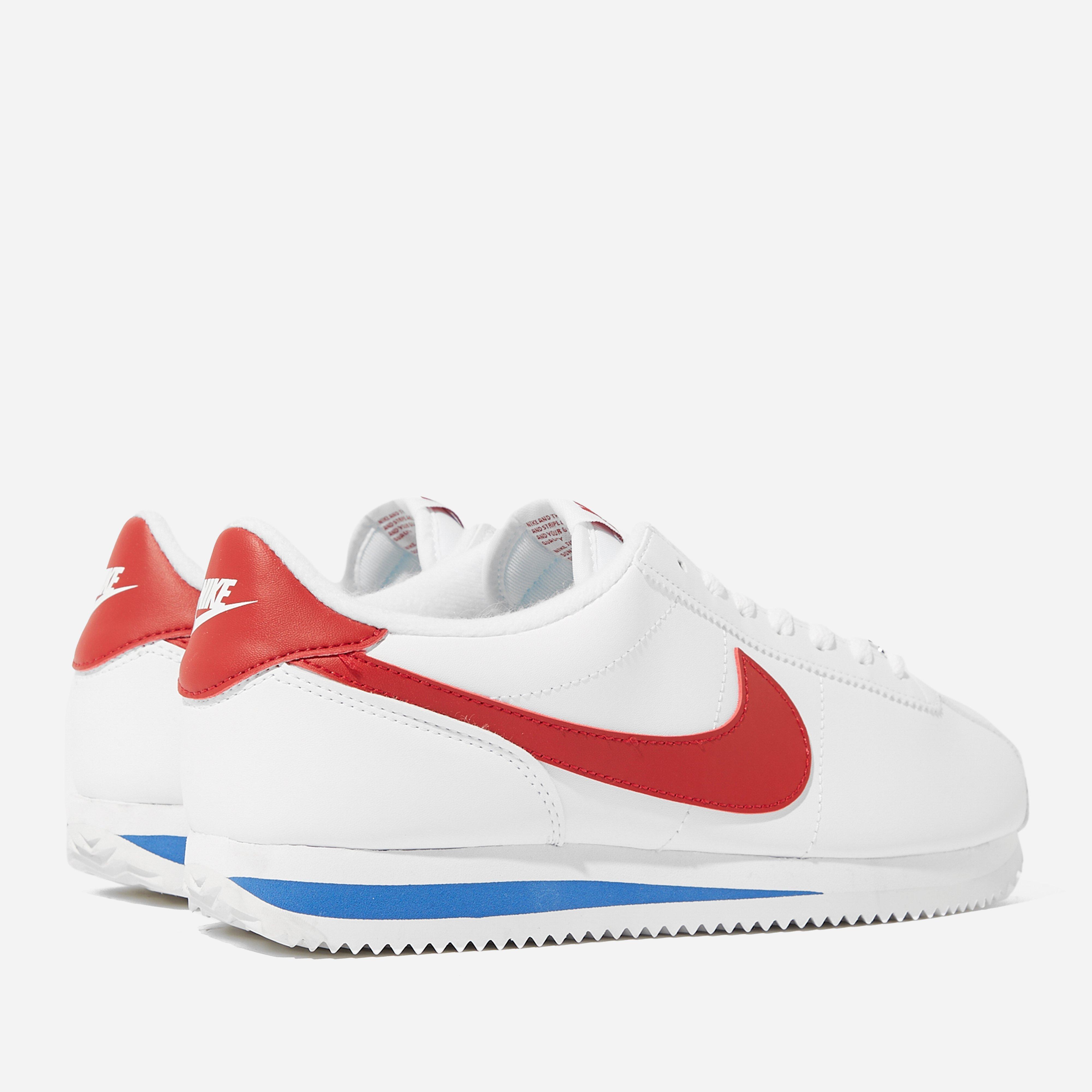 Nike Classic Cortez Leather in White for Men | Lyst