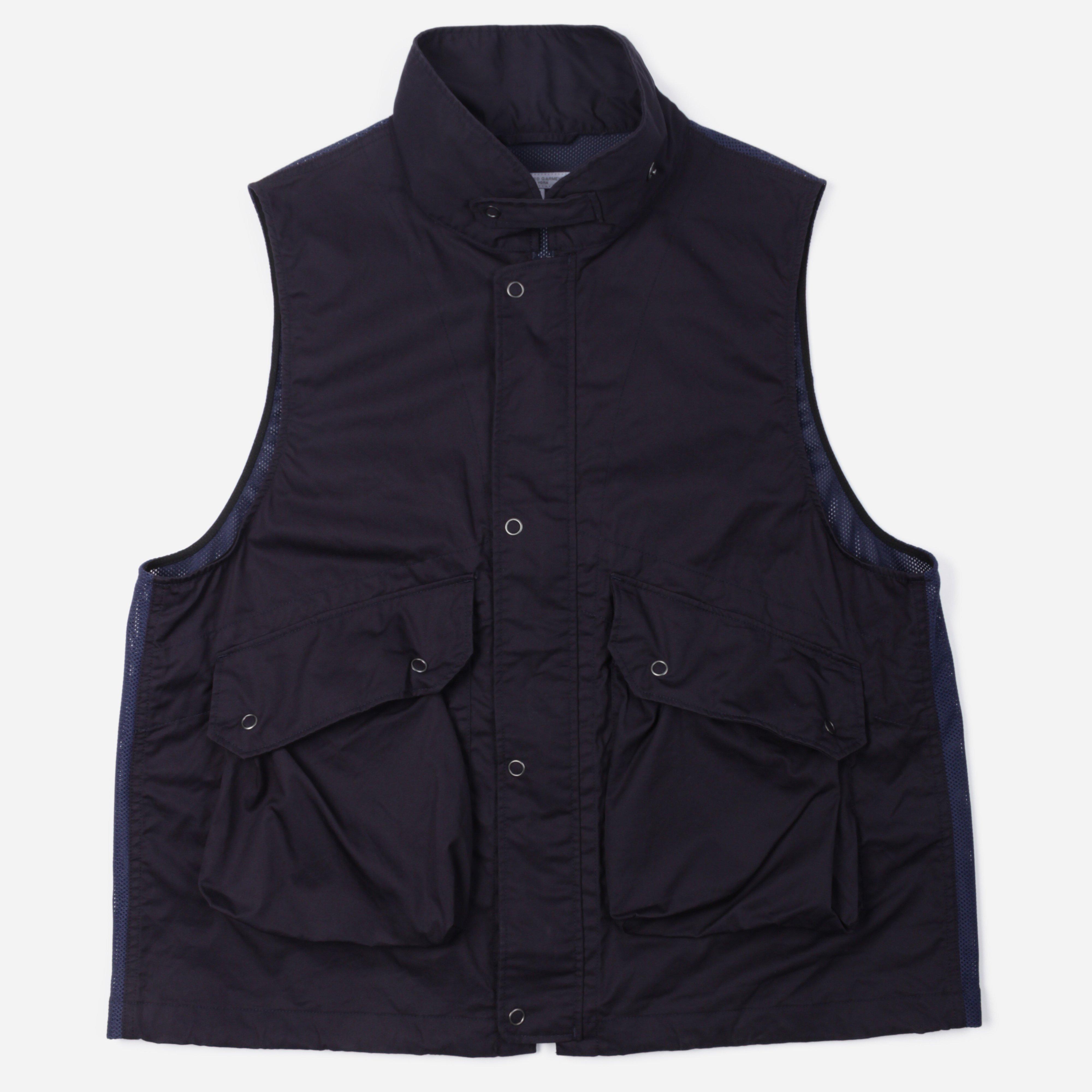 Lyst Engineered Garments 19sc004 Field Vest in Blue for Men
