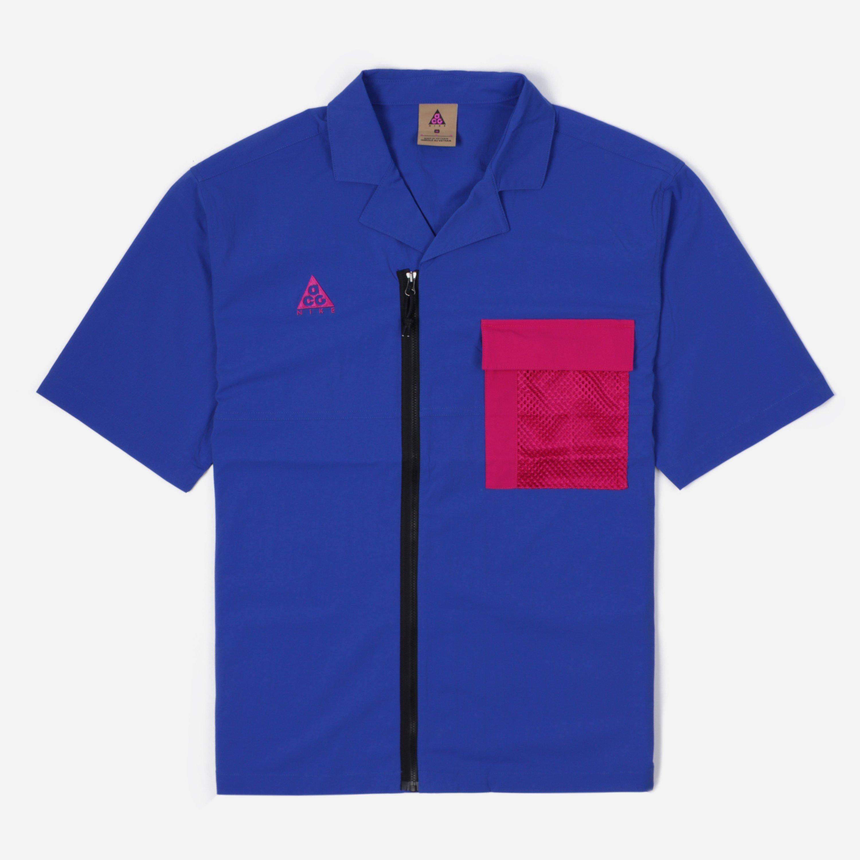 Nike Acg Zip Shirt in Purple (Blue) for 