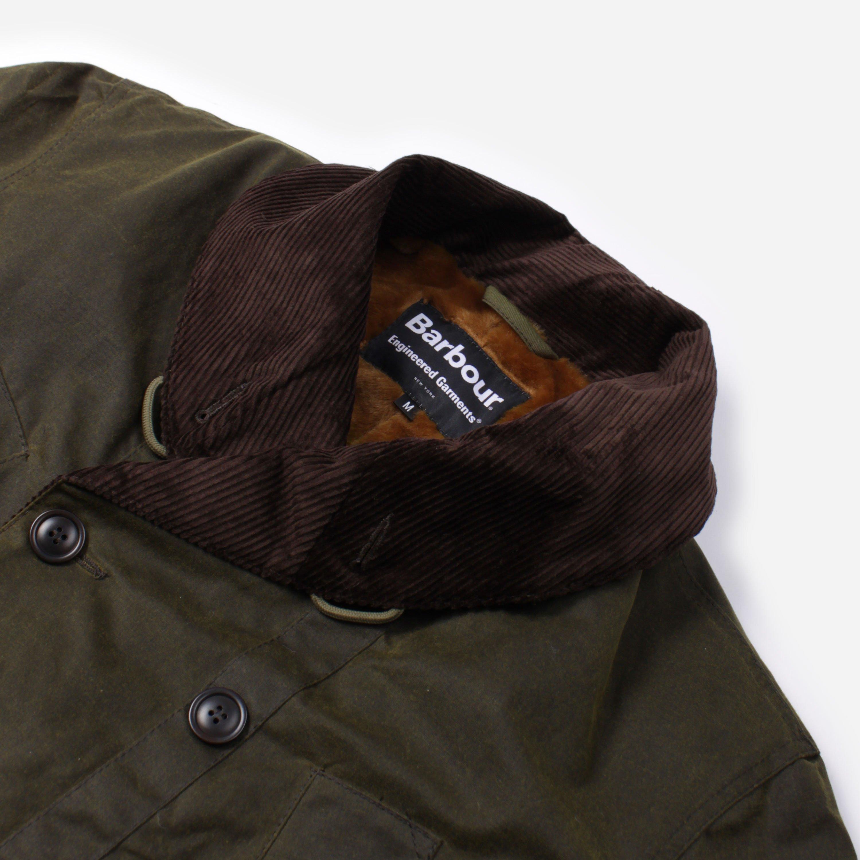Barbour X Engineered Garments Mackinaw Wax Jacket for Men Lyst