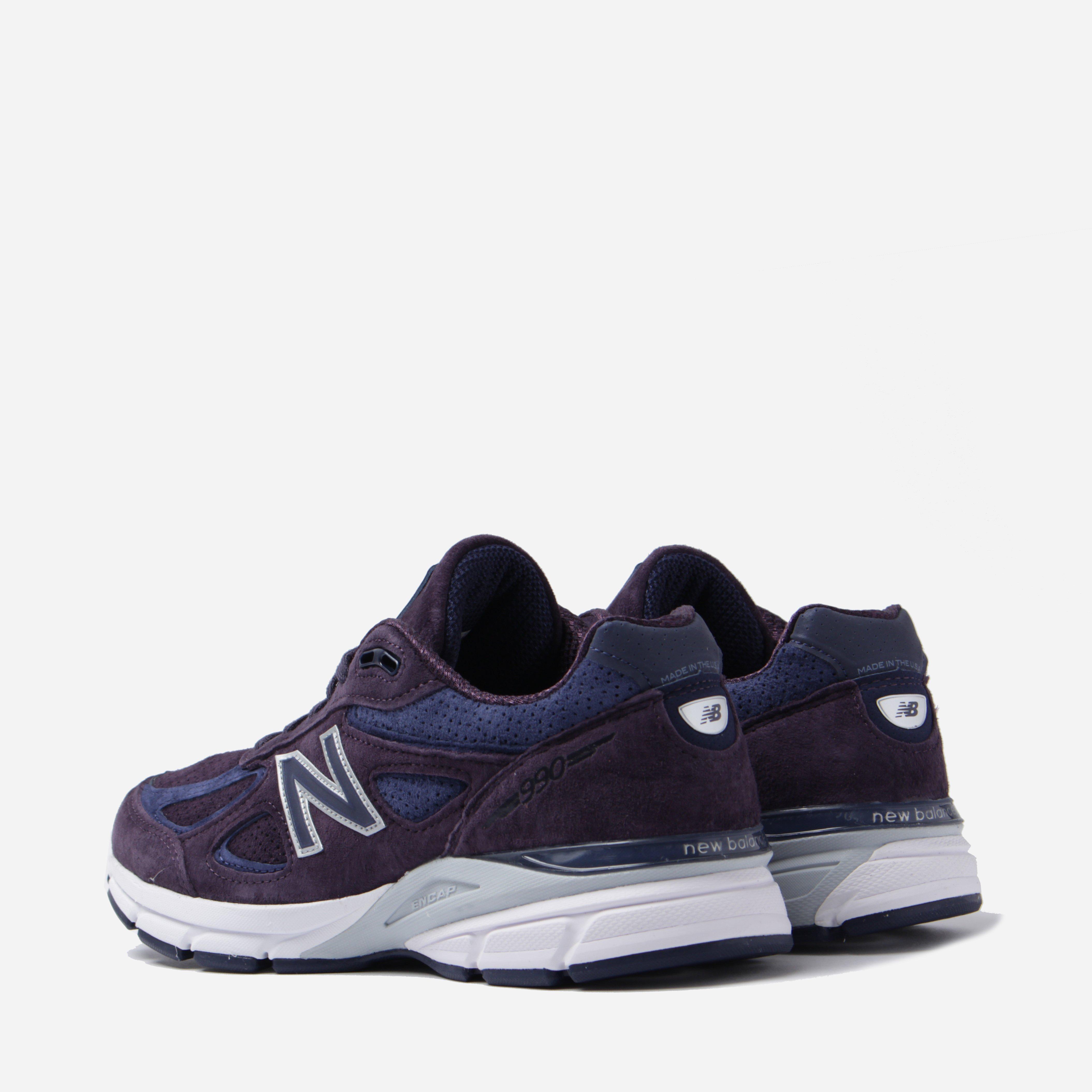 New Balance 990 V4 in Purple for Men | Lyst