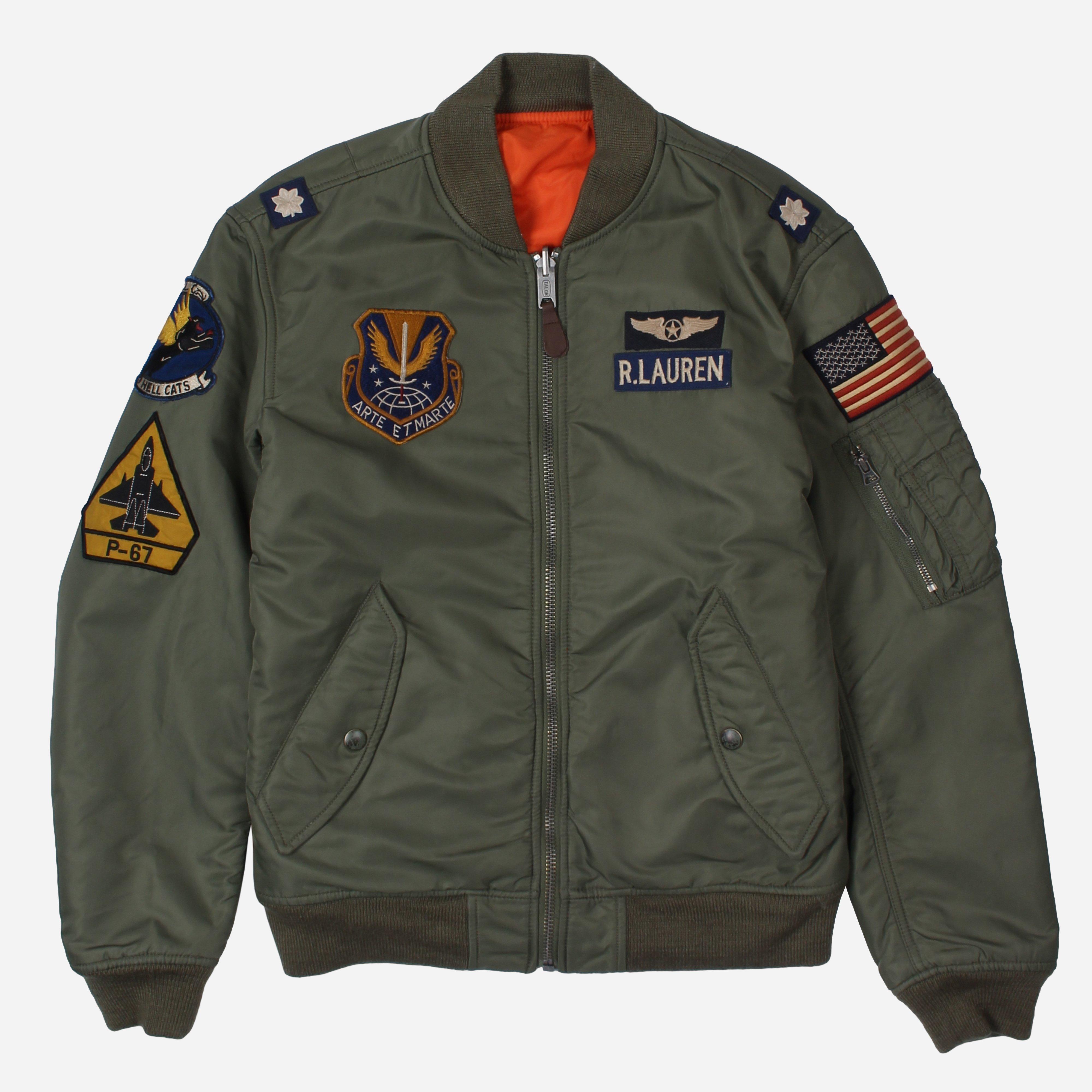 ralph lauren green bomber jacket, amazing disposition 50% off -  doctoredoctor.com.br