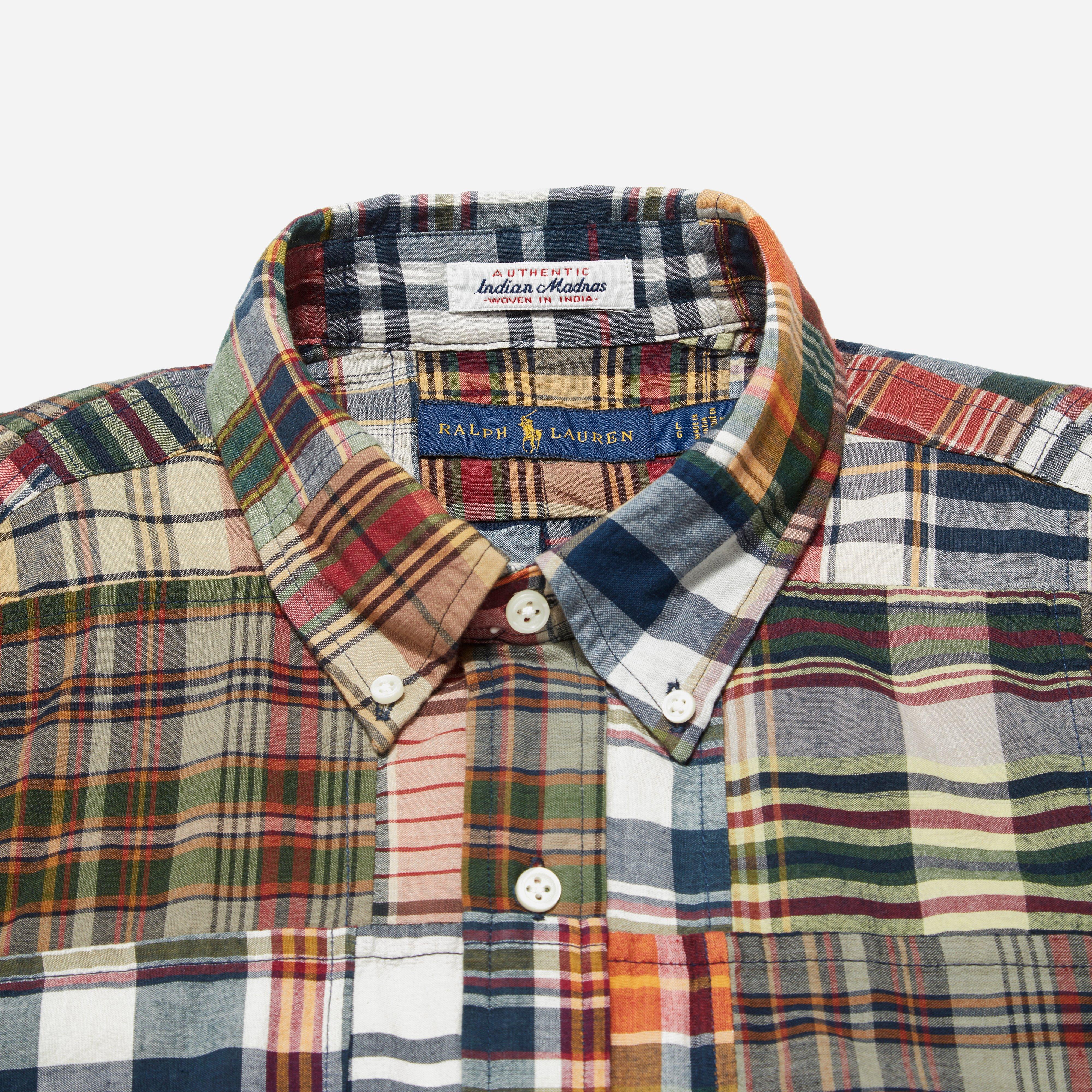 ralph lauren indian madras shirt