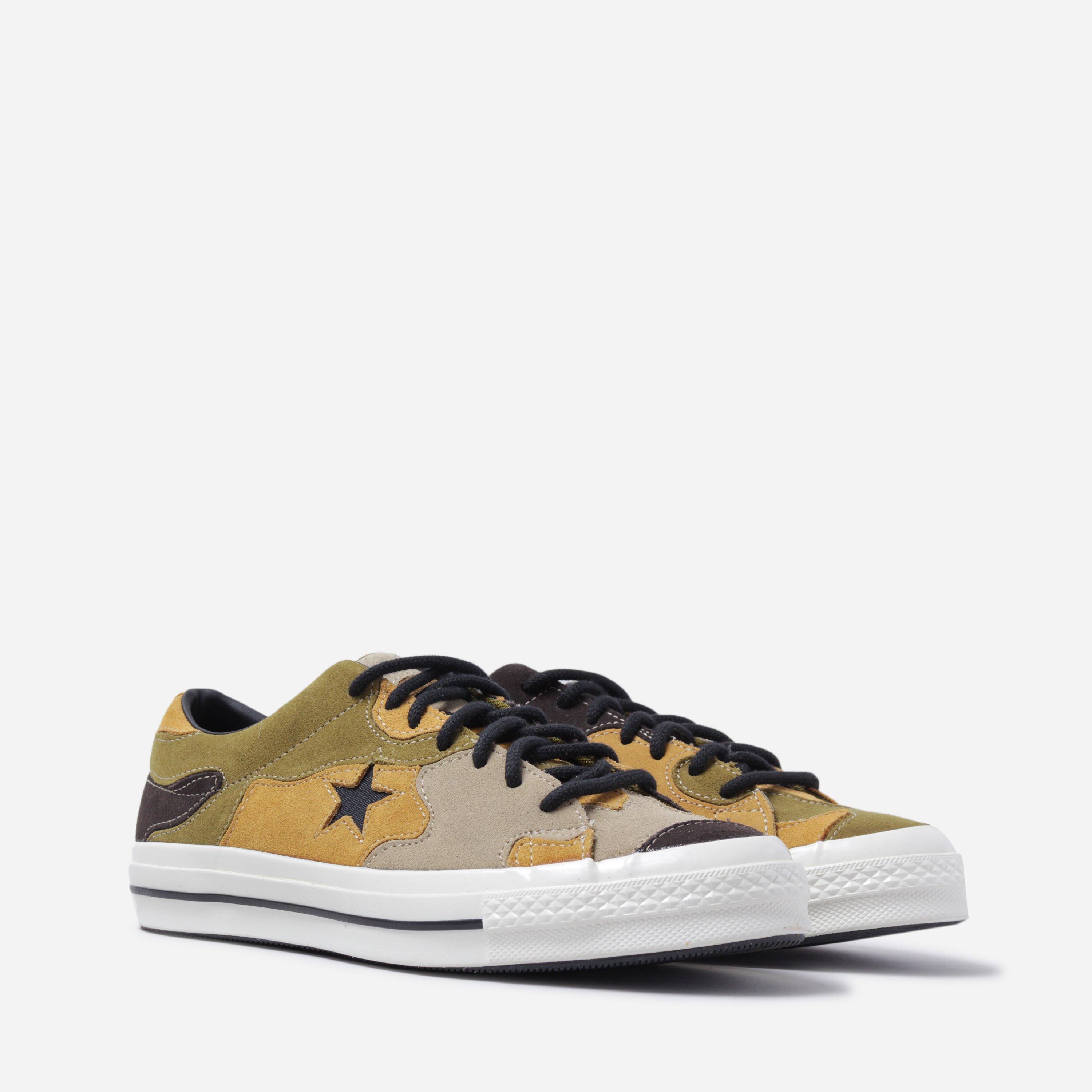 converse one star camo