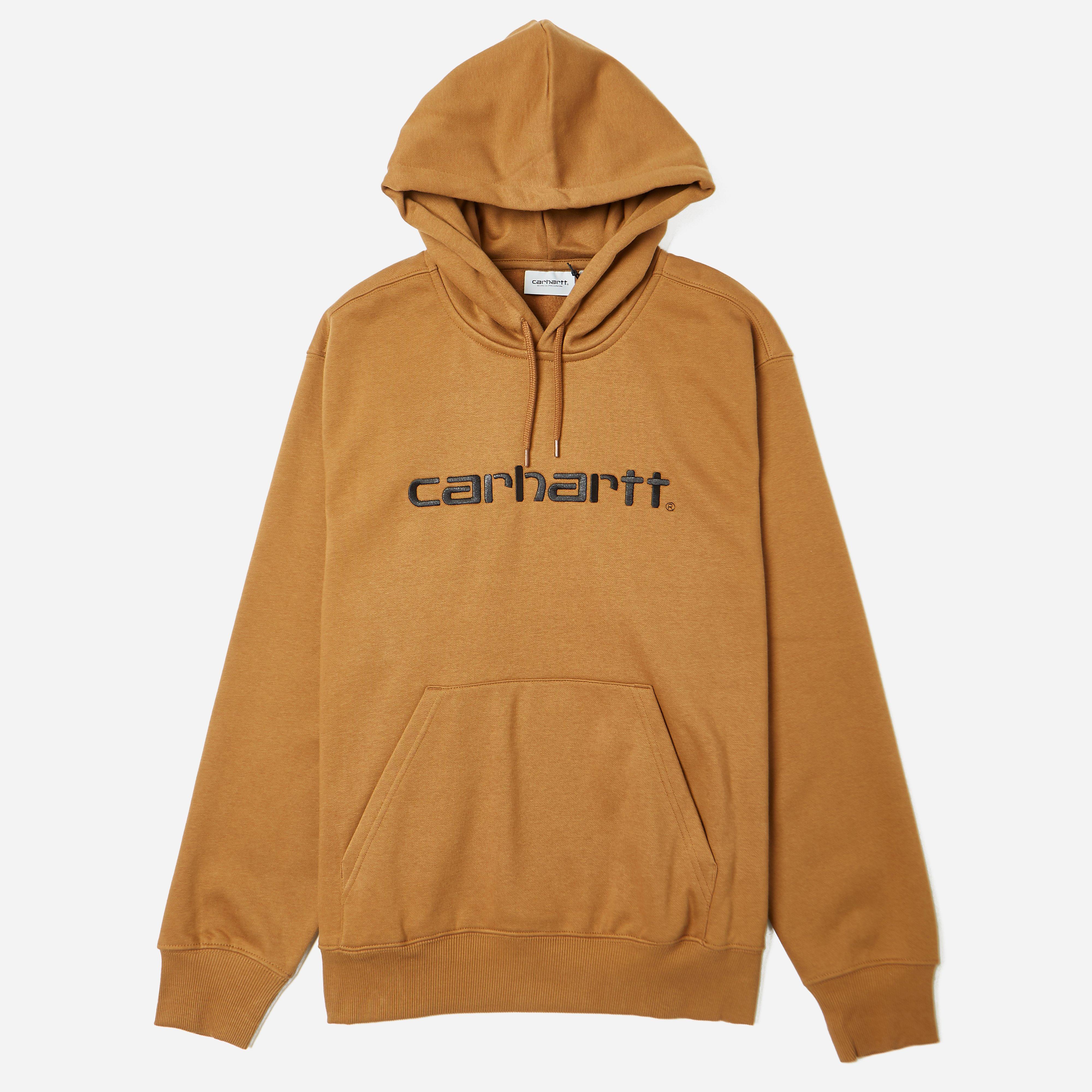 carhartt sweatshirt brown