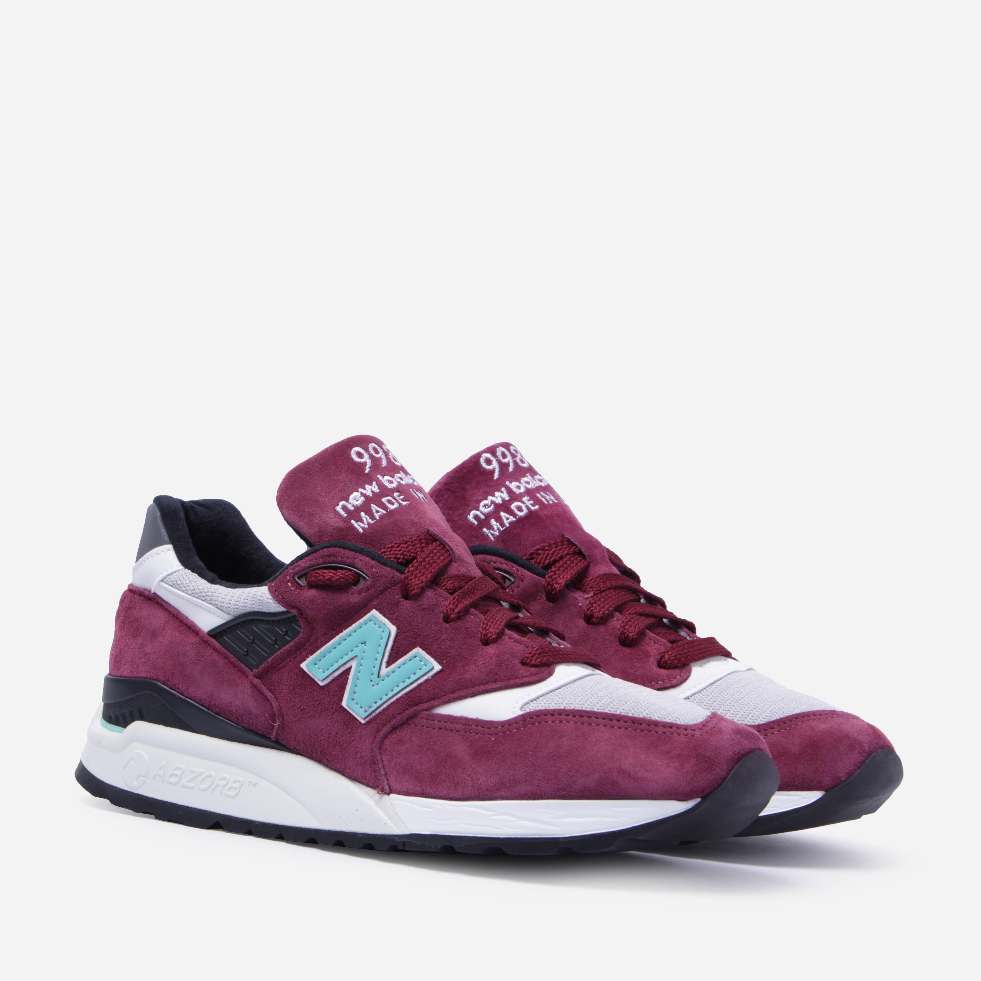 new balance 998 purple