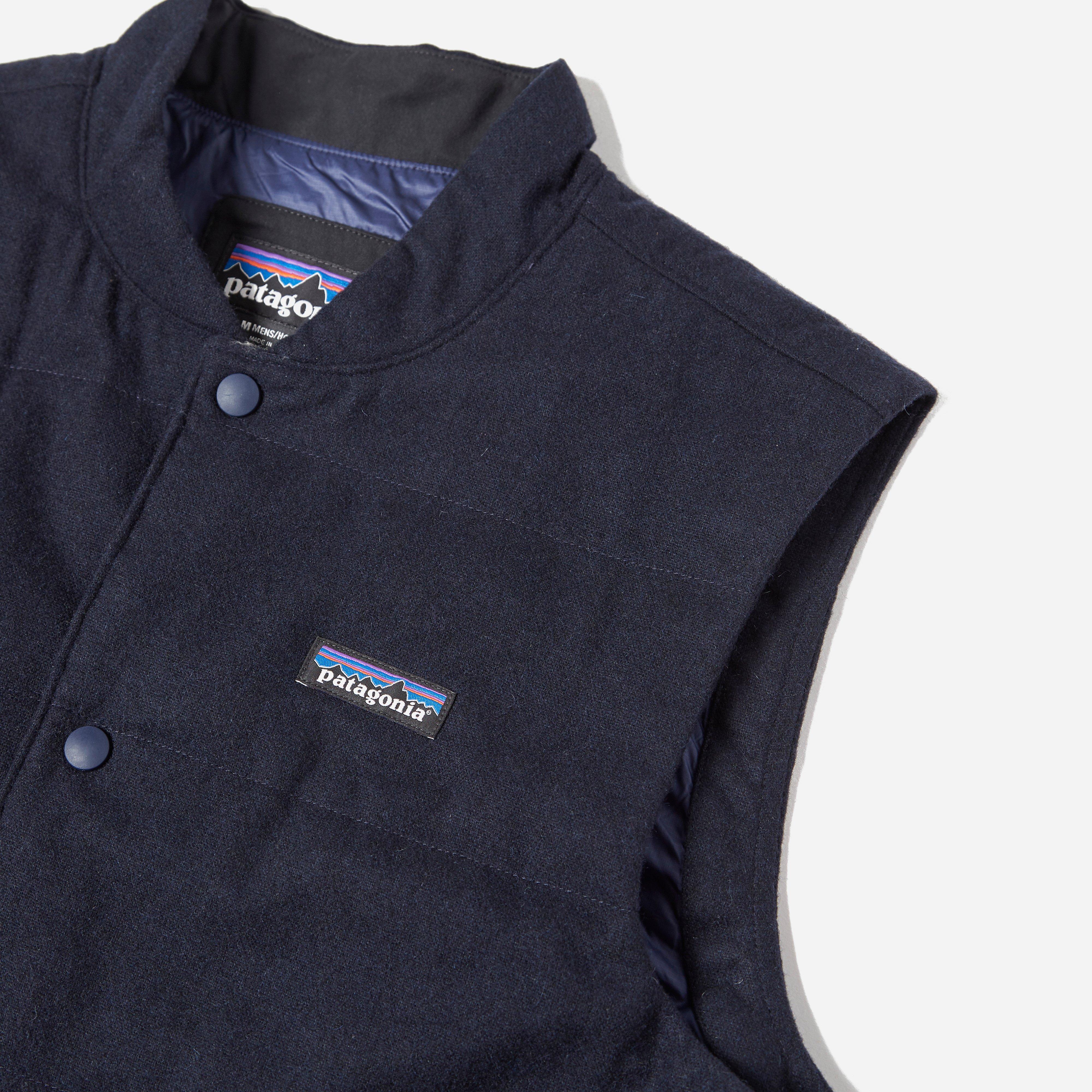 Patagonia men's best sale recycled wool vest